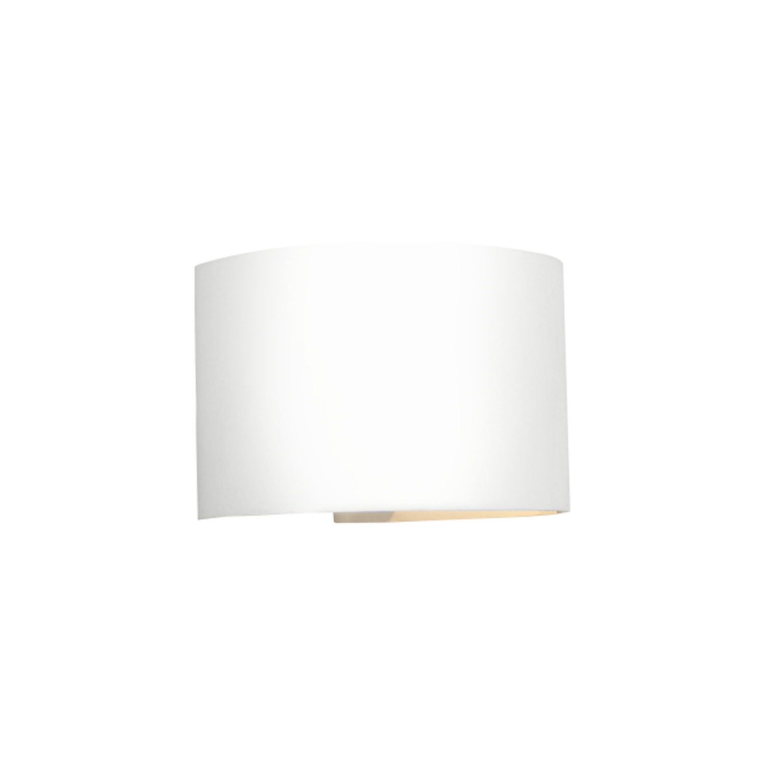 Coolum White Exterior LED Wall Light