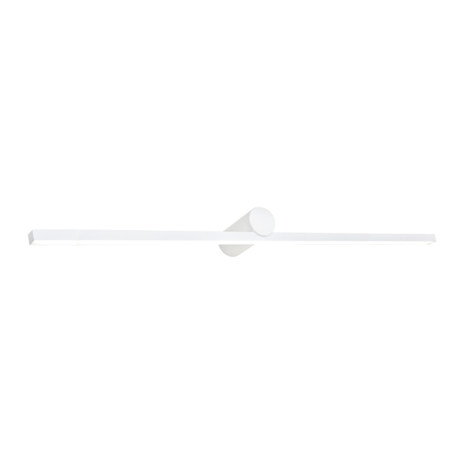 Roka White LED Vanity Wall Light