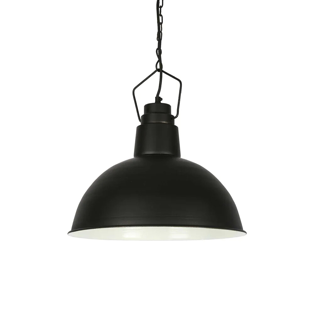 Nevada Matt Black Dome Pendant Light