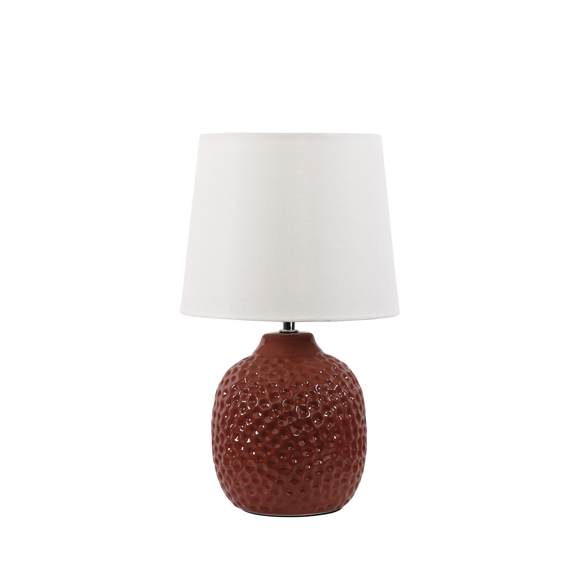 Lorelei Textured Pink Ceramic Table Lamp