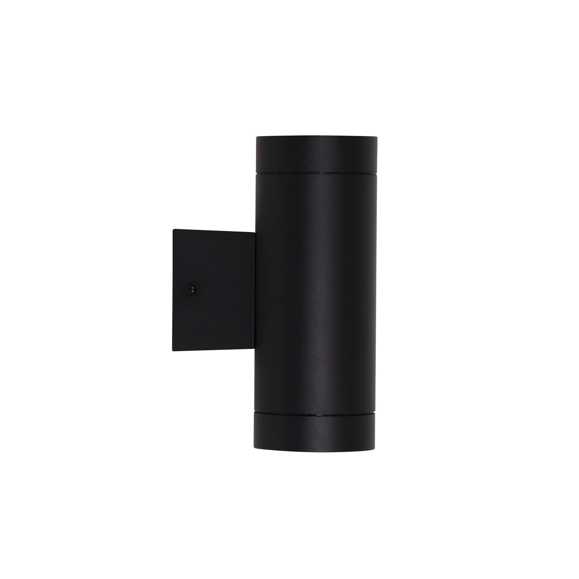 Loren Black Up and Down Fixed Wall Light