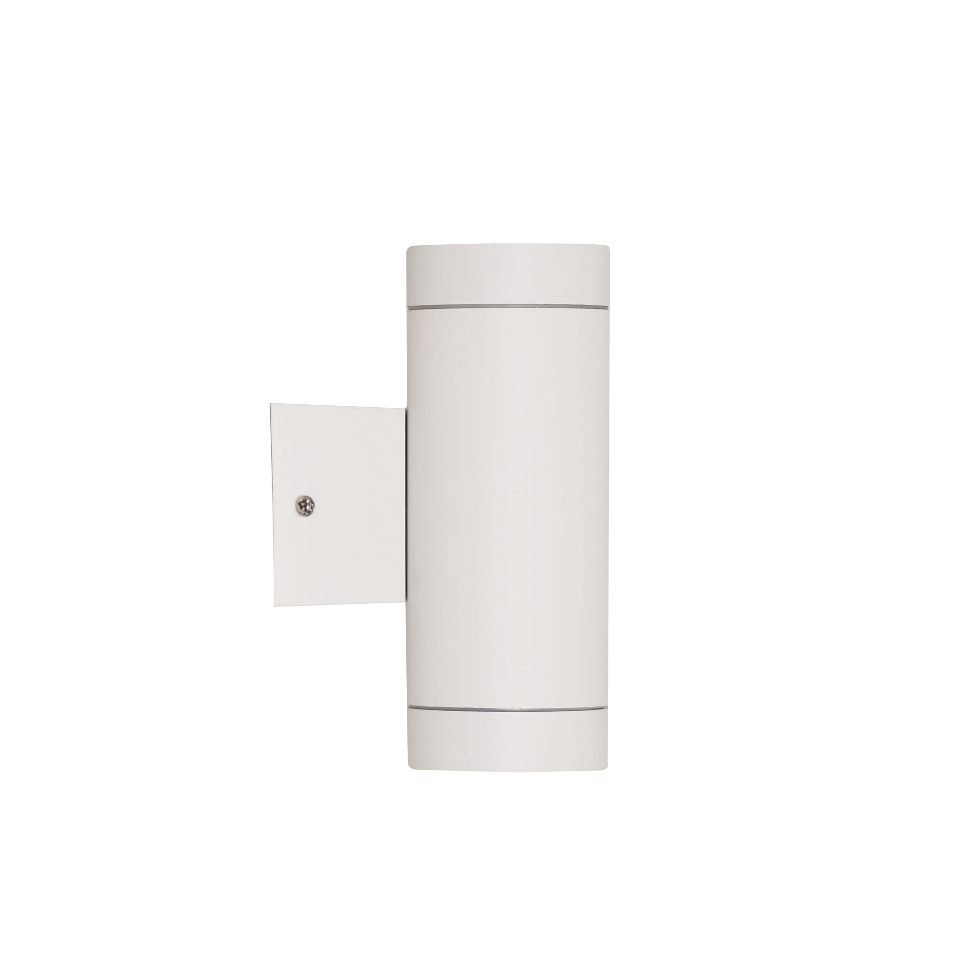 Loren White Up and Down Fixed Wall Light