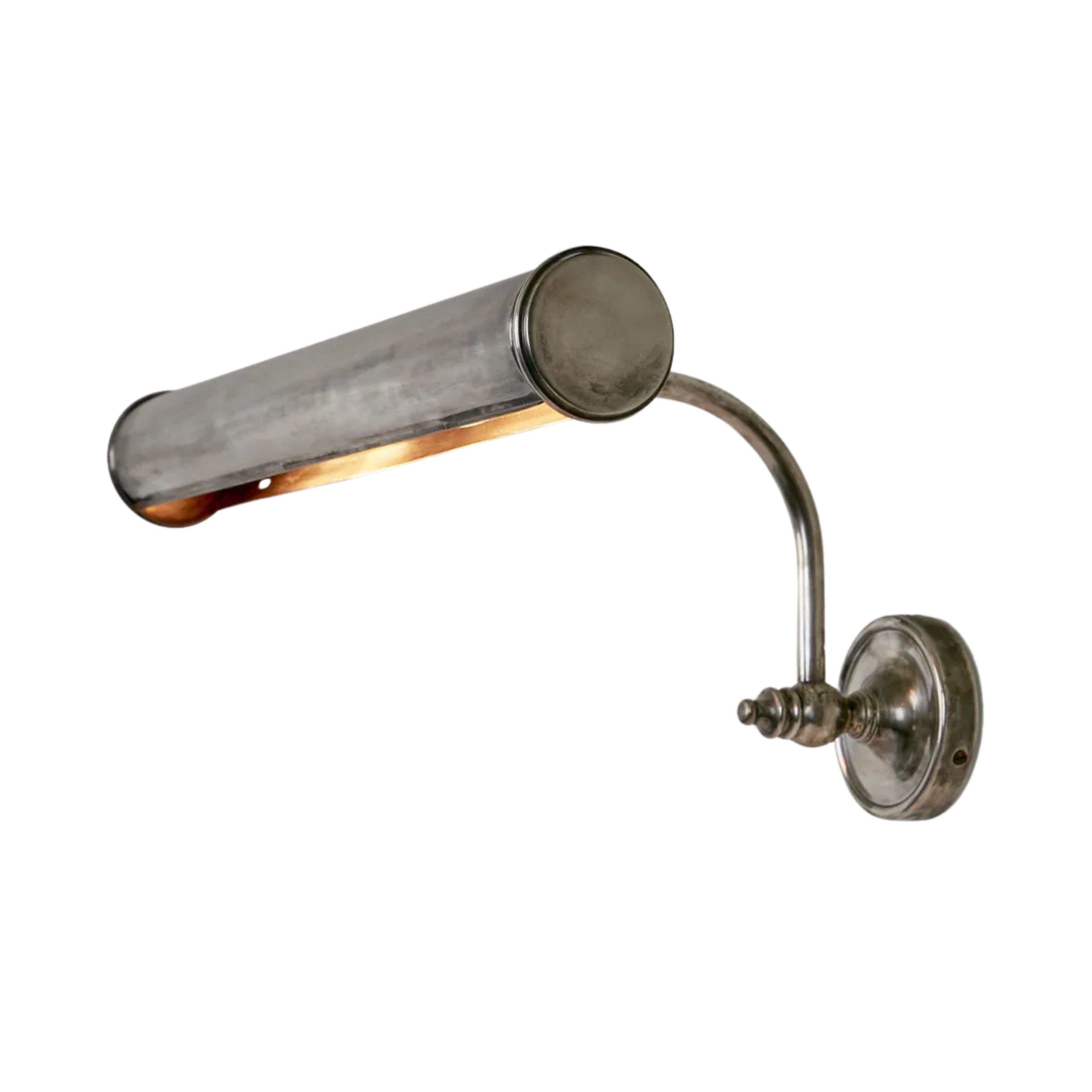 Barclay Antique Silver Picture Wall Light