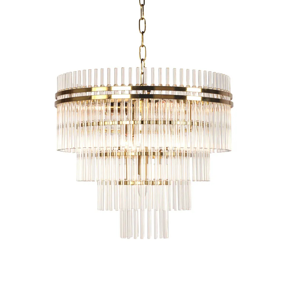 Ionia Brass Statement Chandelier