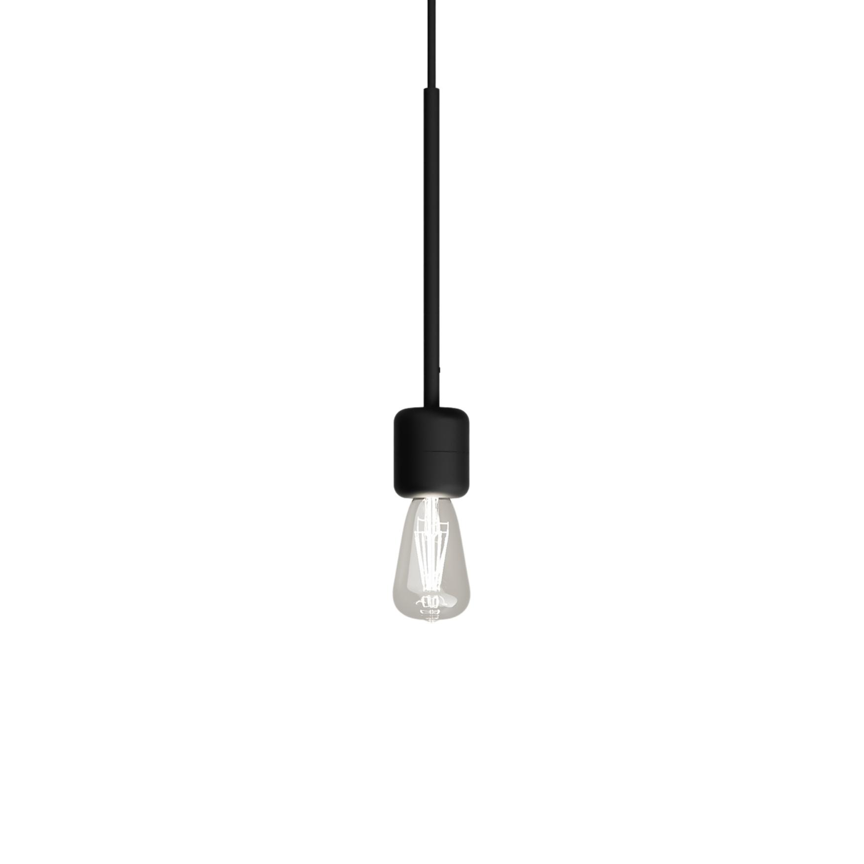 Parlour Lite Black Bulb Pendant Light