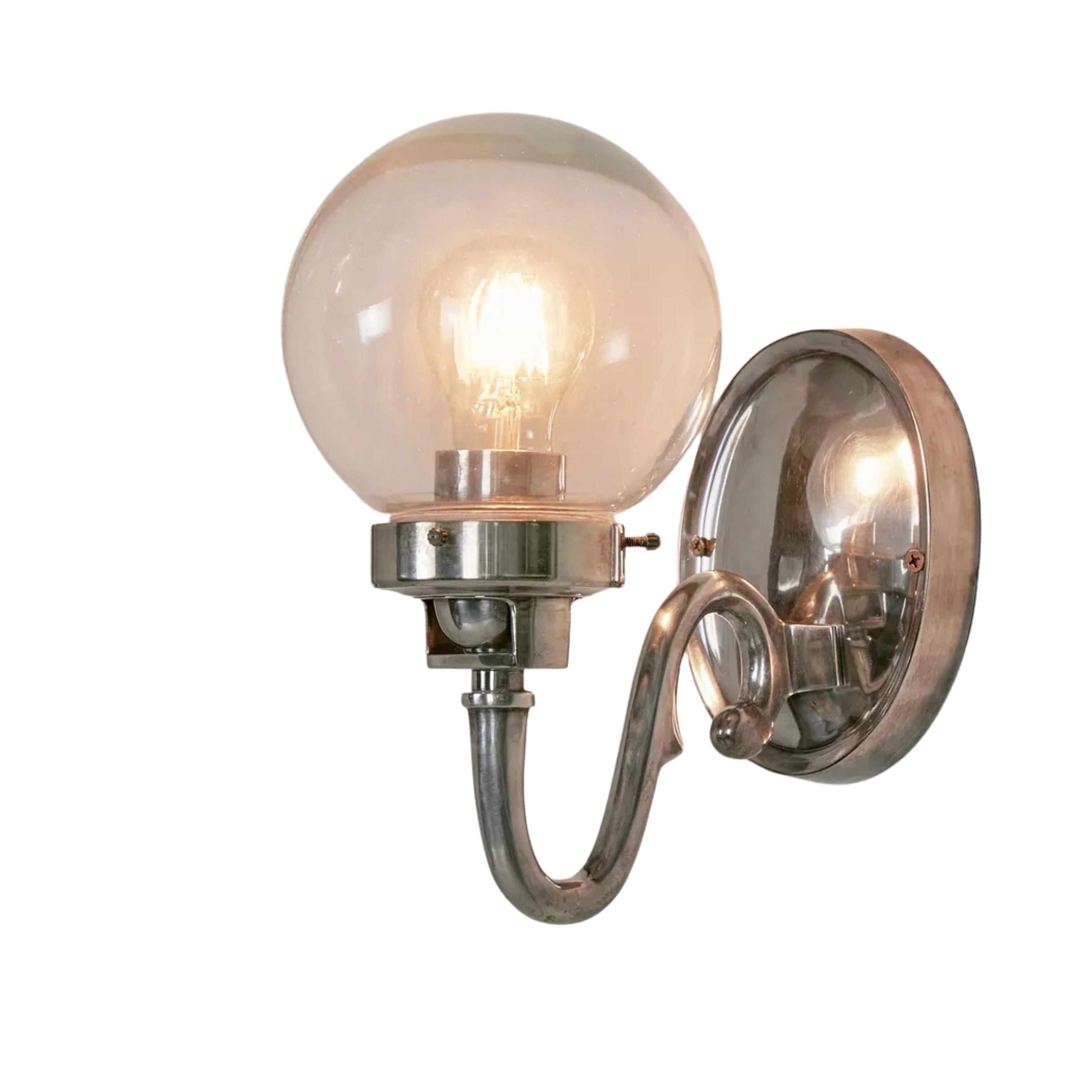 Tuscany Antique Silver Wall Lamp