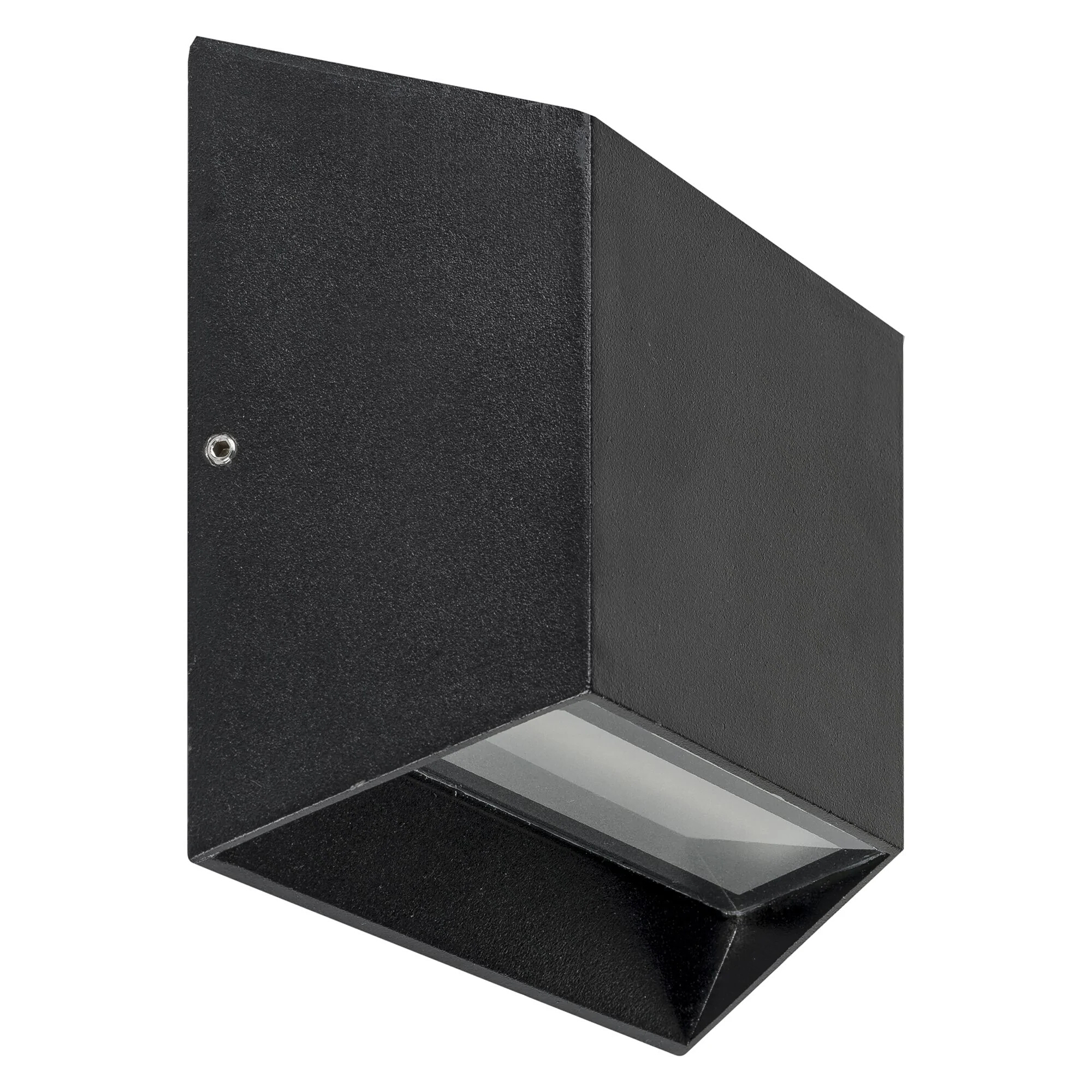 Felix Black Solar Wall Light with Switch