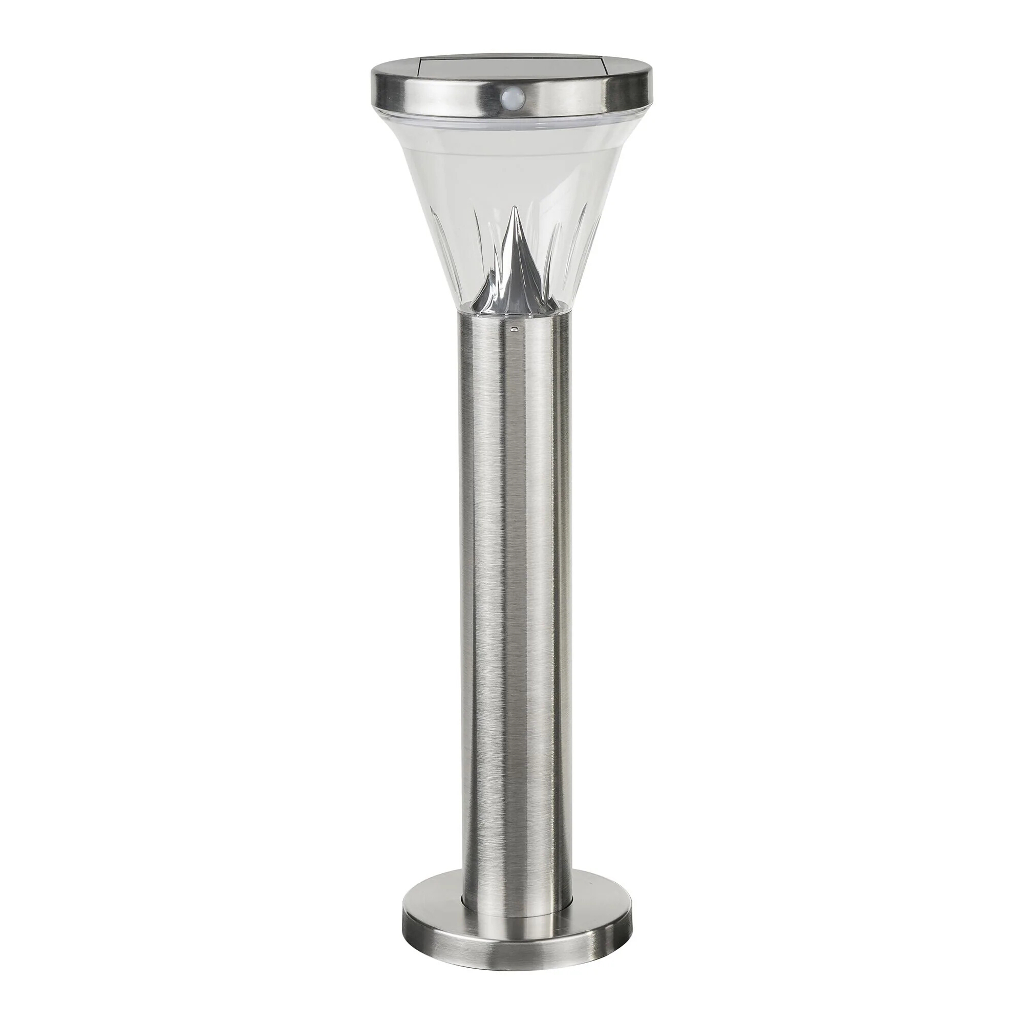 Stainless Steel Circular Lid Garden Bollard with Sensor