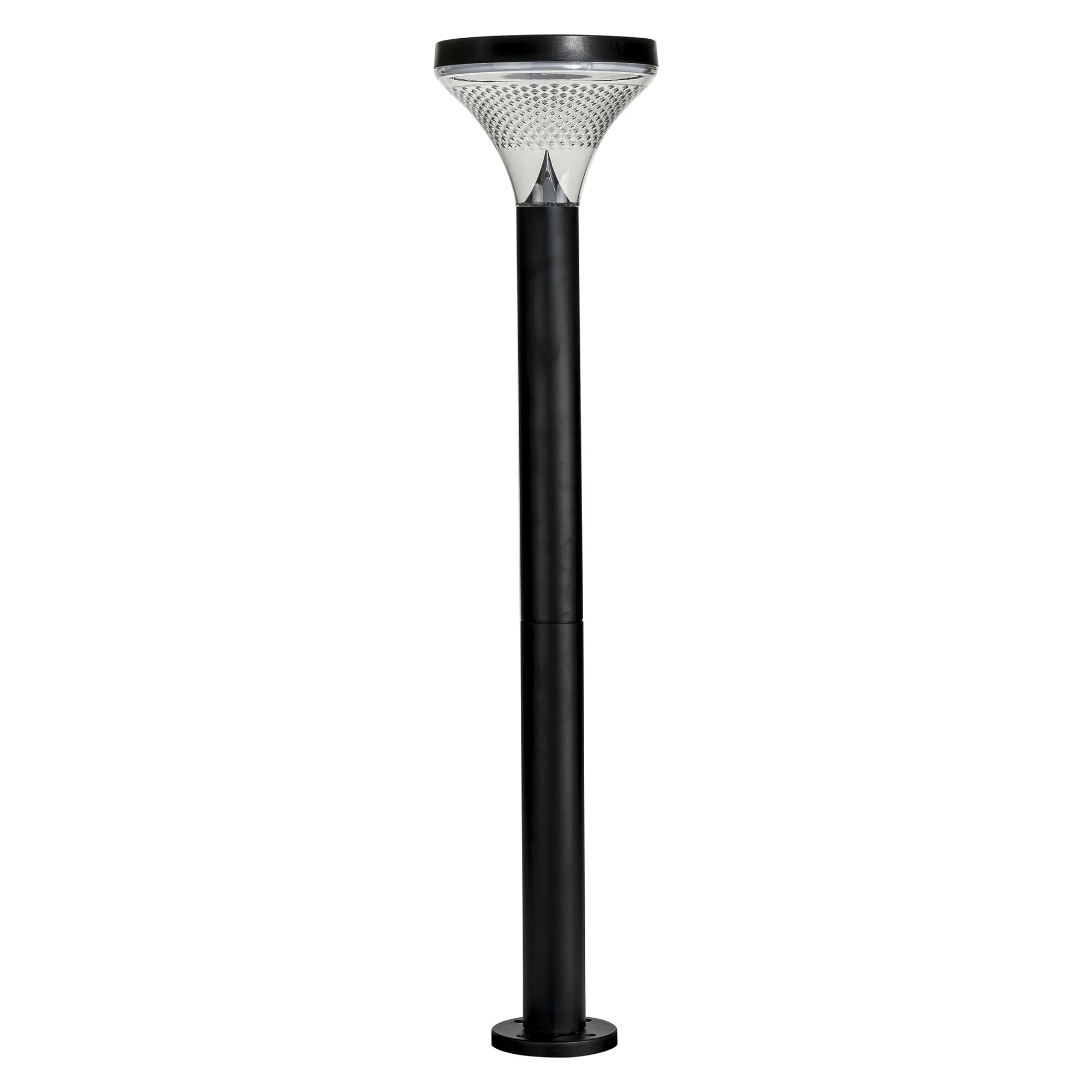 Luni Modern Garden Solar Bollard Light