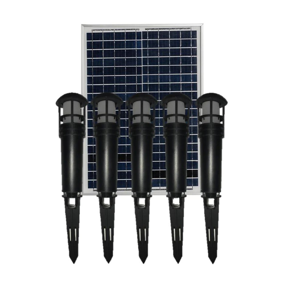 Zeus Modern Bollard Lighting Kit
