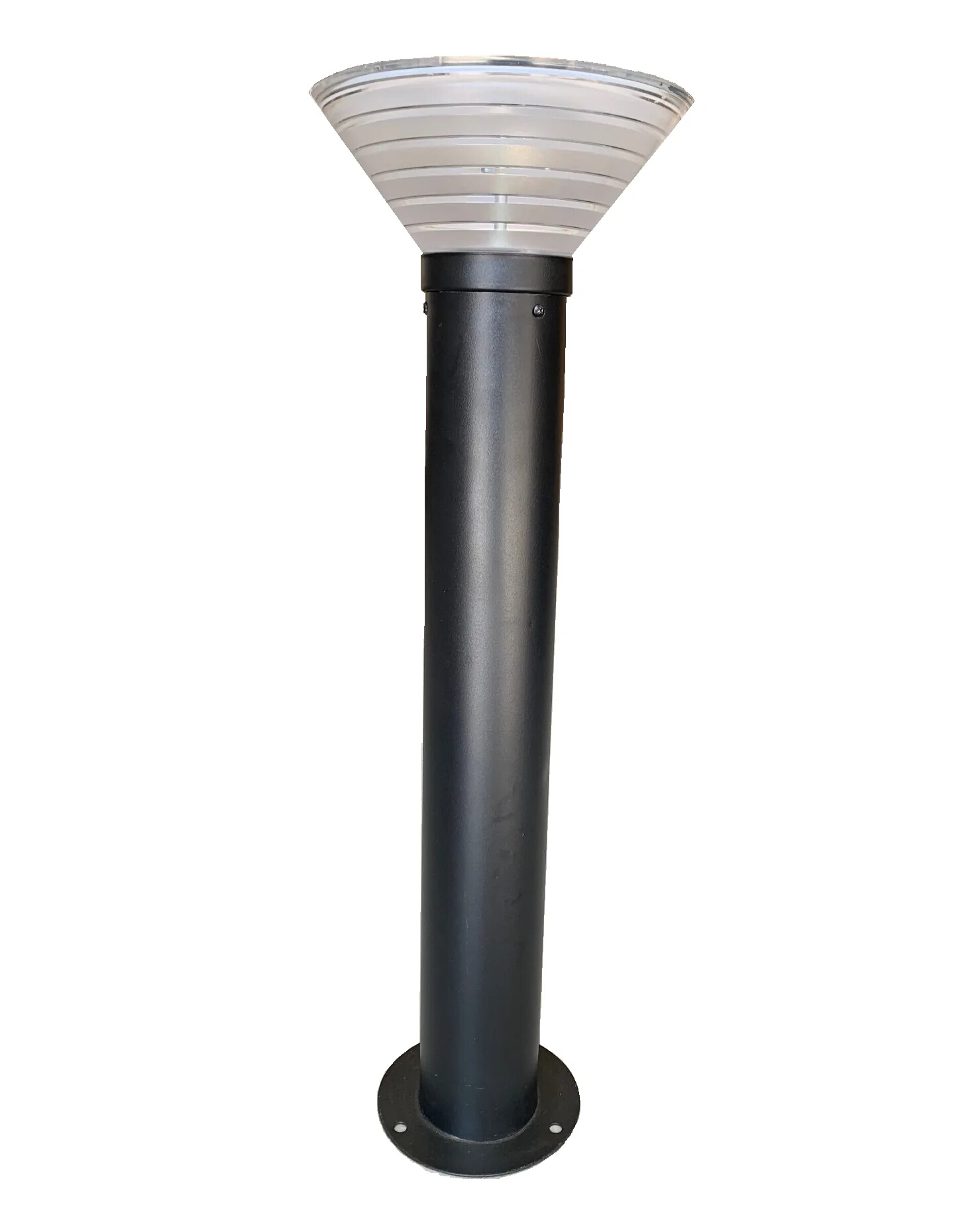 Irene Black Commercial Solar Bollard Light