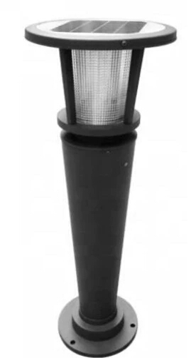 Cody Black Industrial Solar Bollard Light