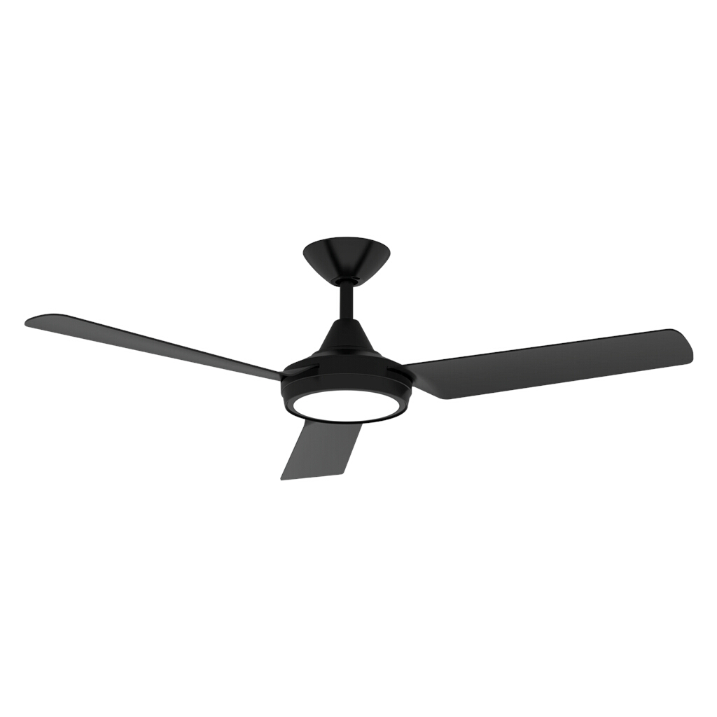 Axis Black 48" DC Ceiling Fan with LED Light