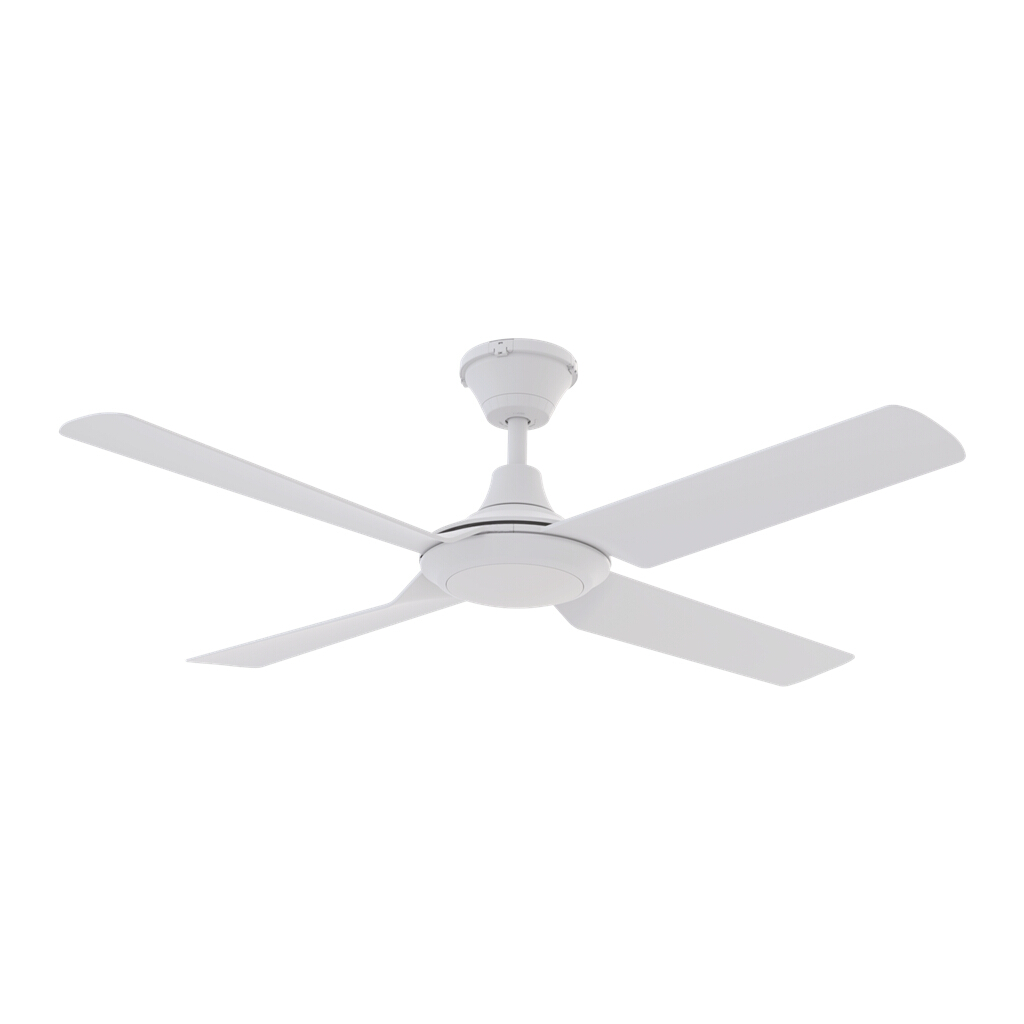Fresco White 52" DC Ceiling Fan with LED Light