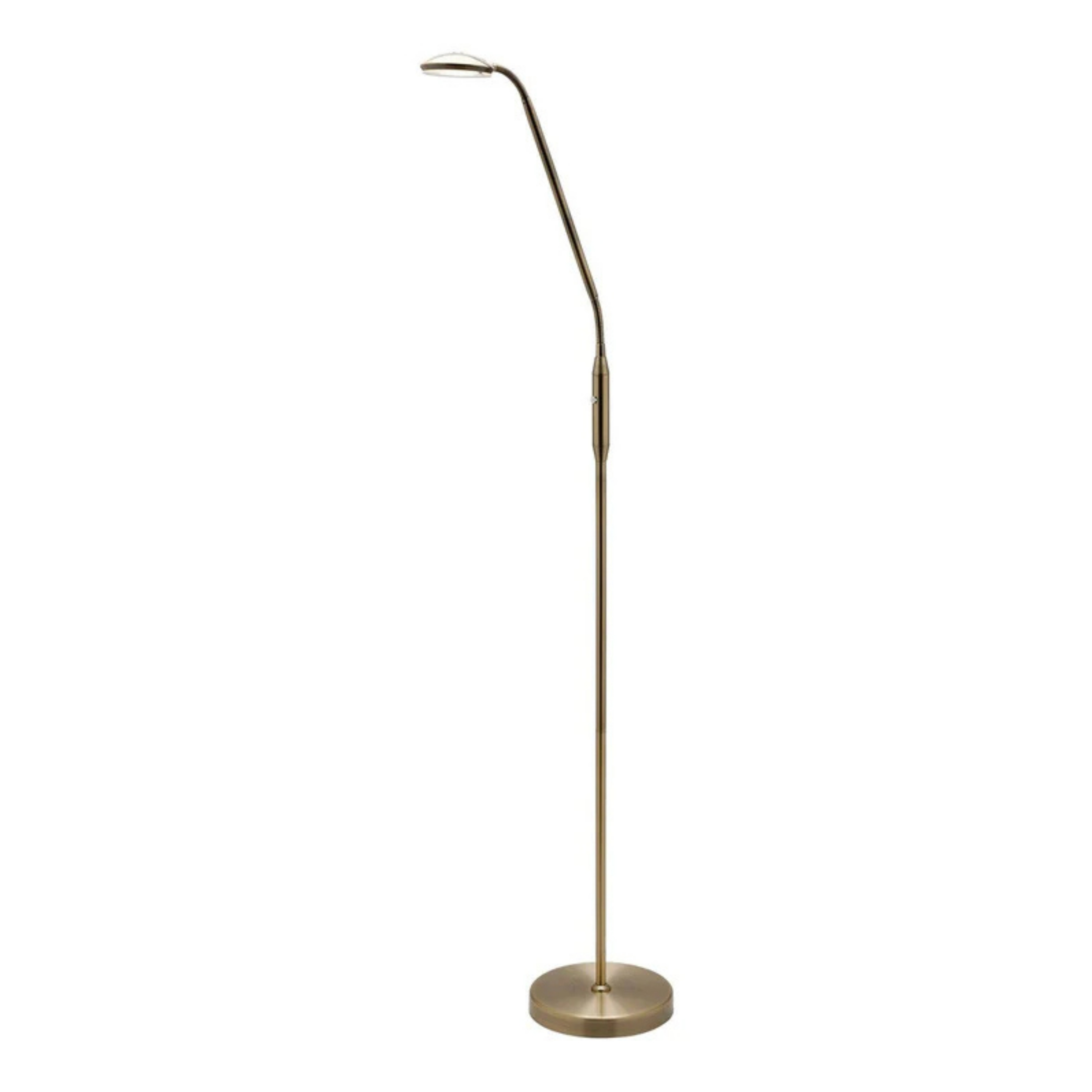 Mallorca Antique Brass LED Floor Lamp