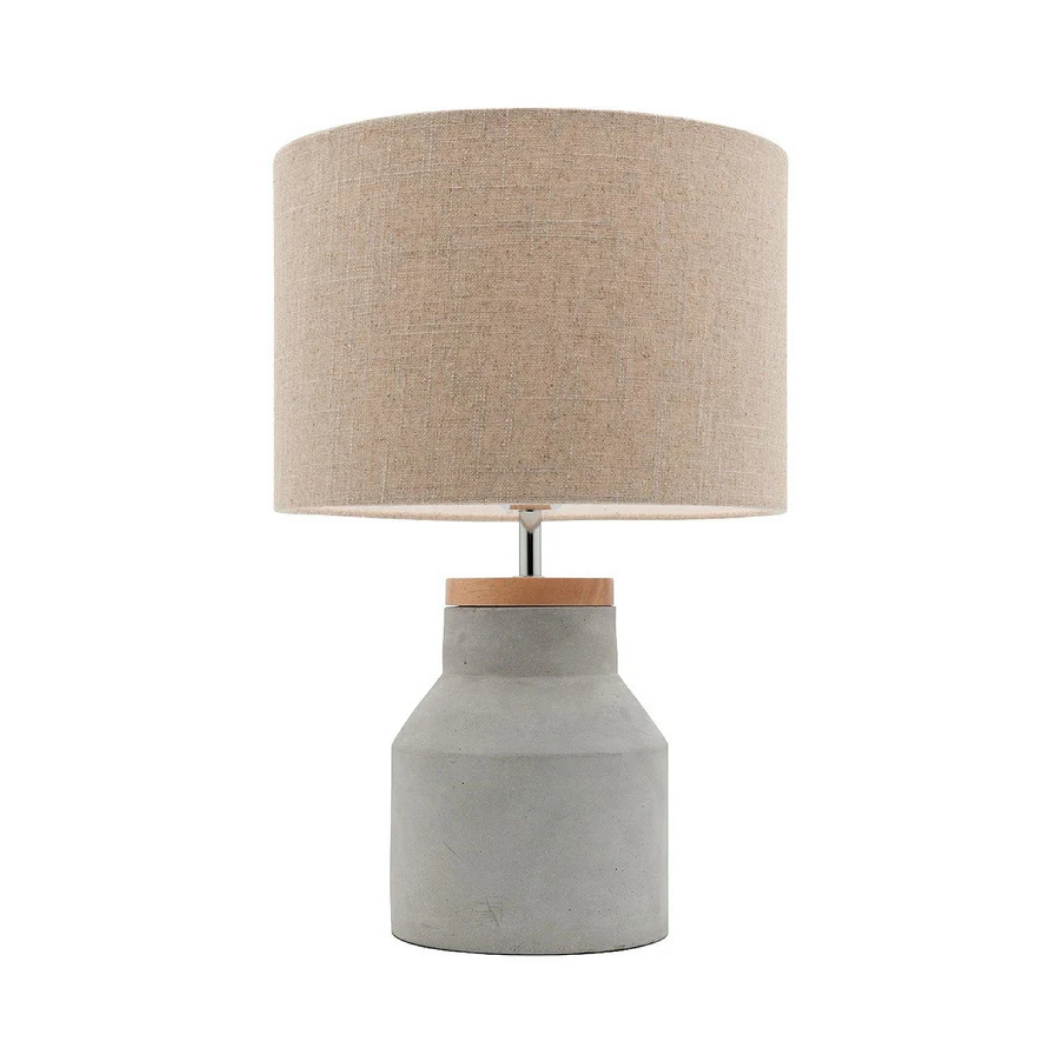 Mobiana Grey Concrete Table Lamp