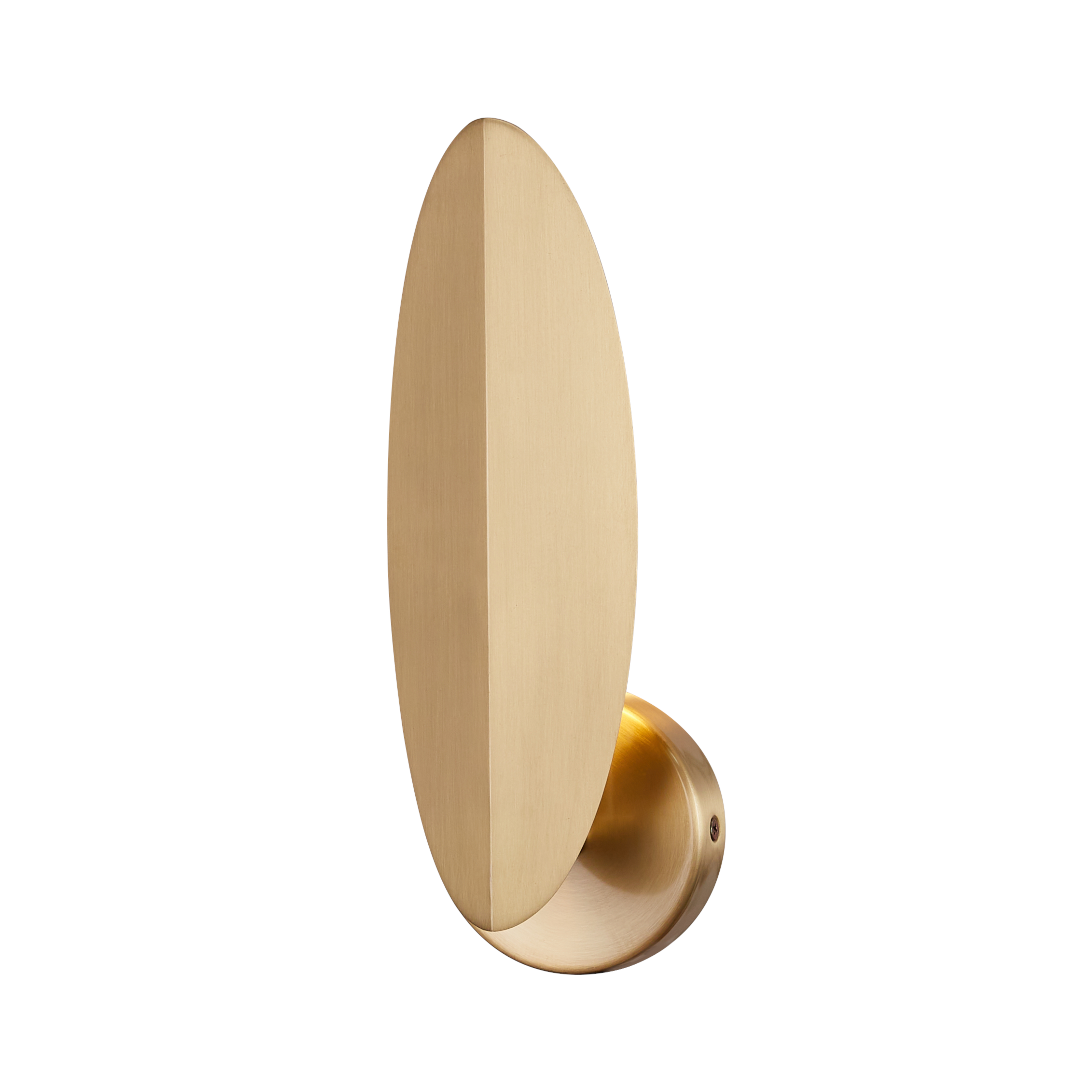 Flor Brass Folded Wall Light