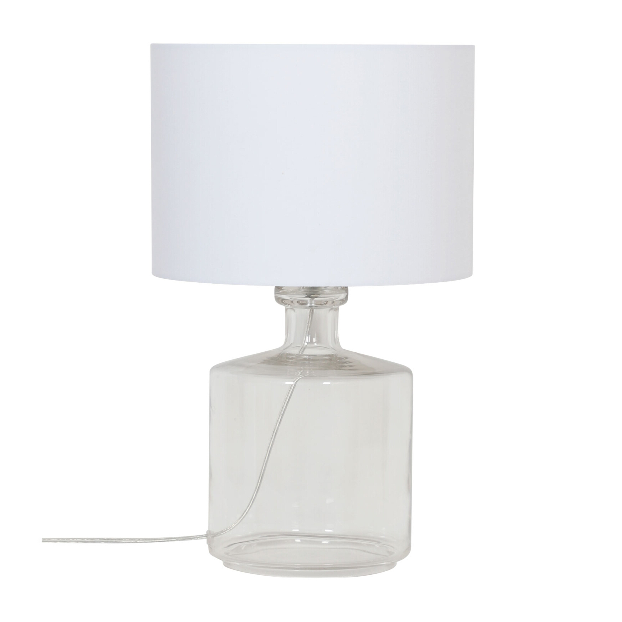 Fresno Clear Glass Designer Table Lamp