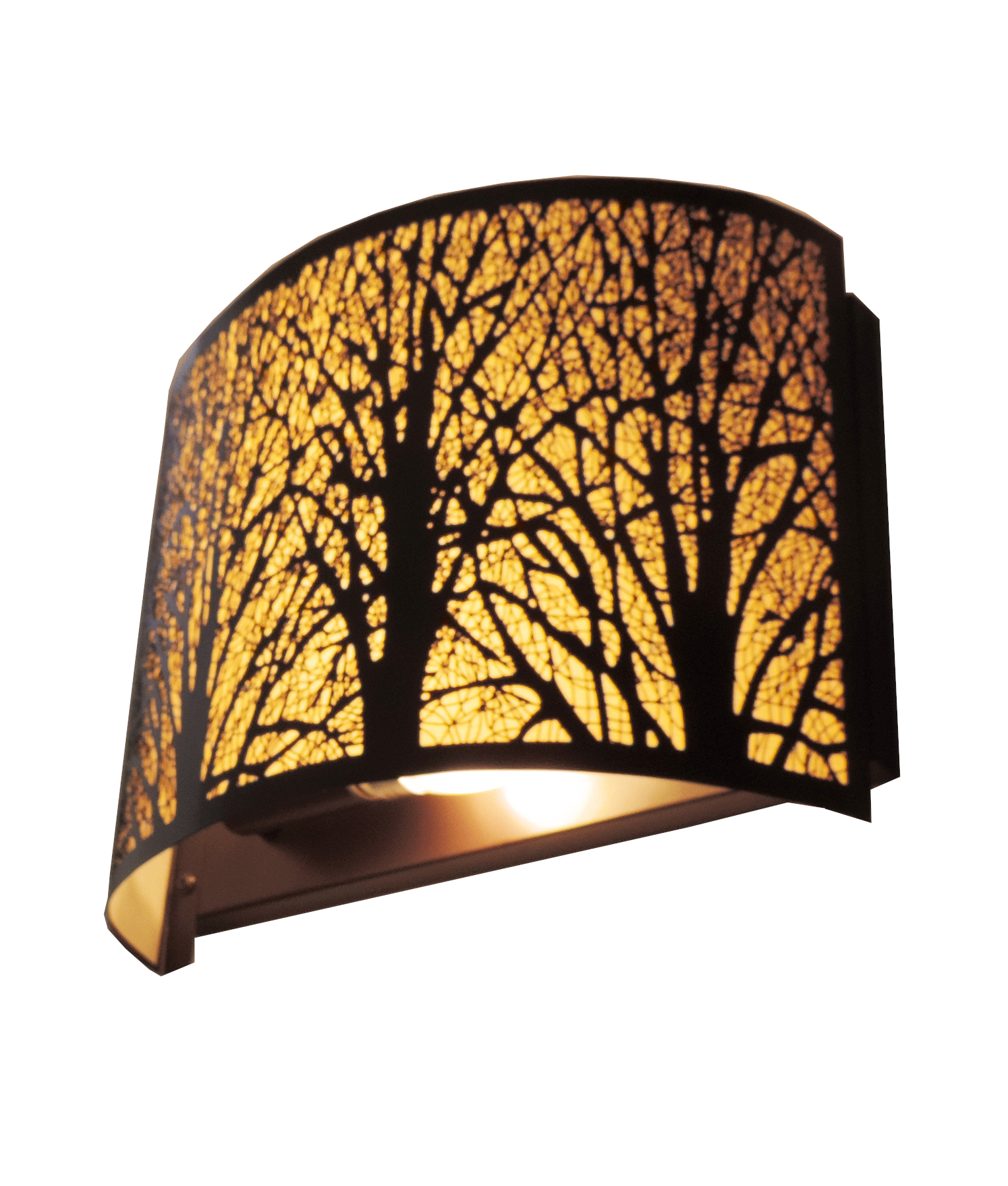 Austria Aged Bronze Decorative Fall Wall Lamp