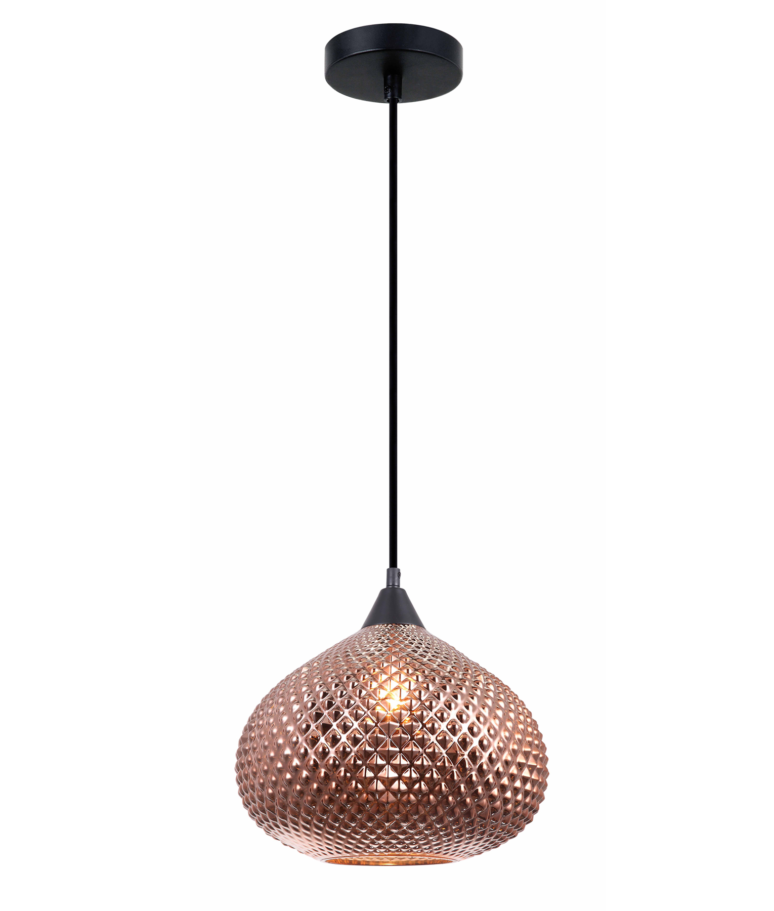 Rabat Copper Wine Glass Pendant Light