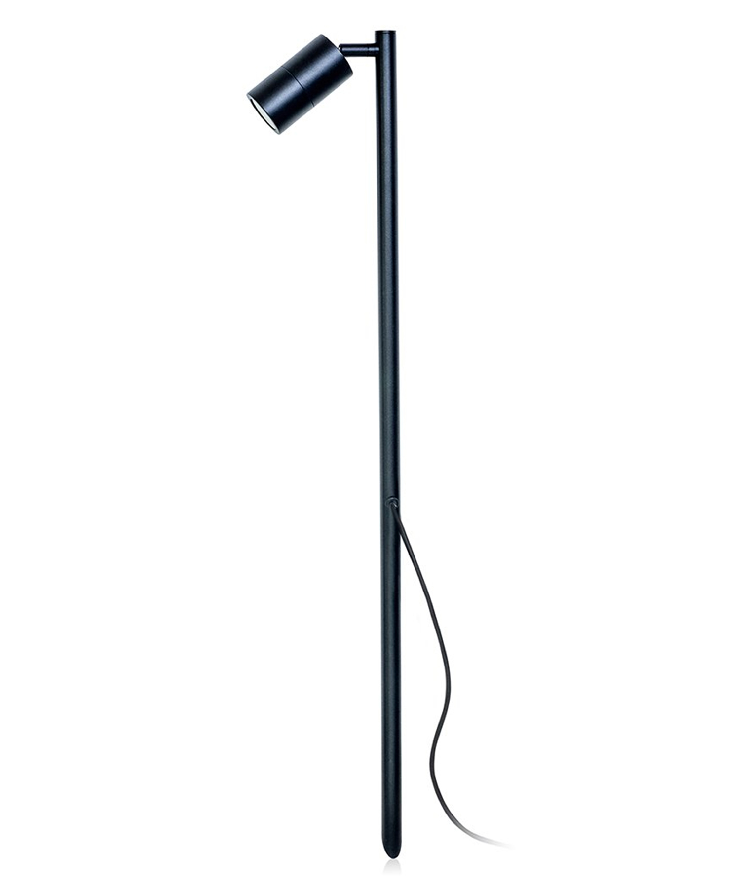 Mirasol Black Single Spot Spike Light