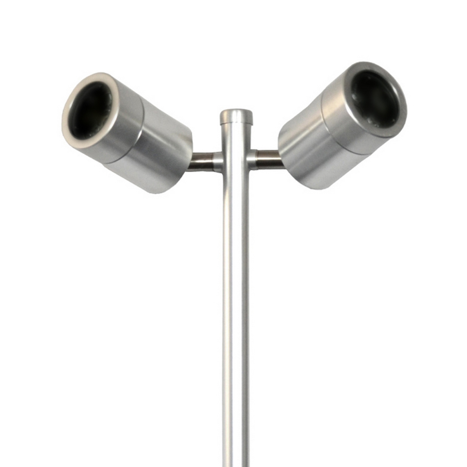Mirasol Stainless Steel Double Spot Spike Light