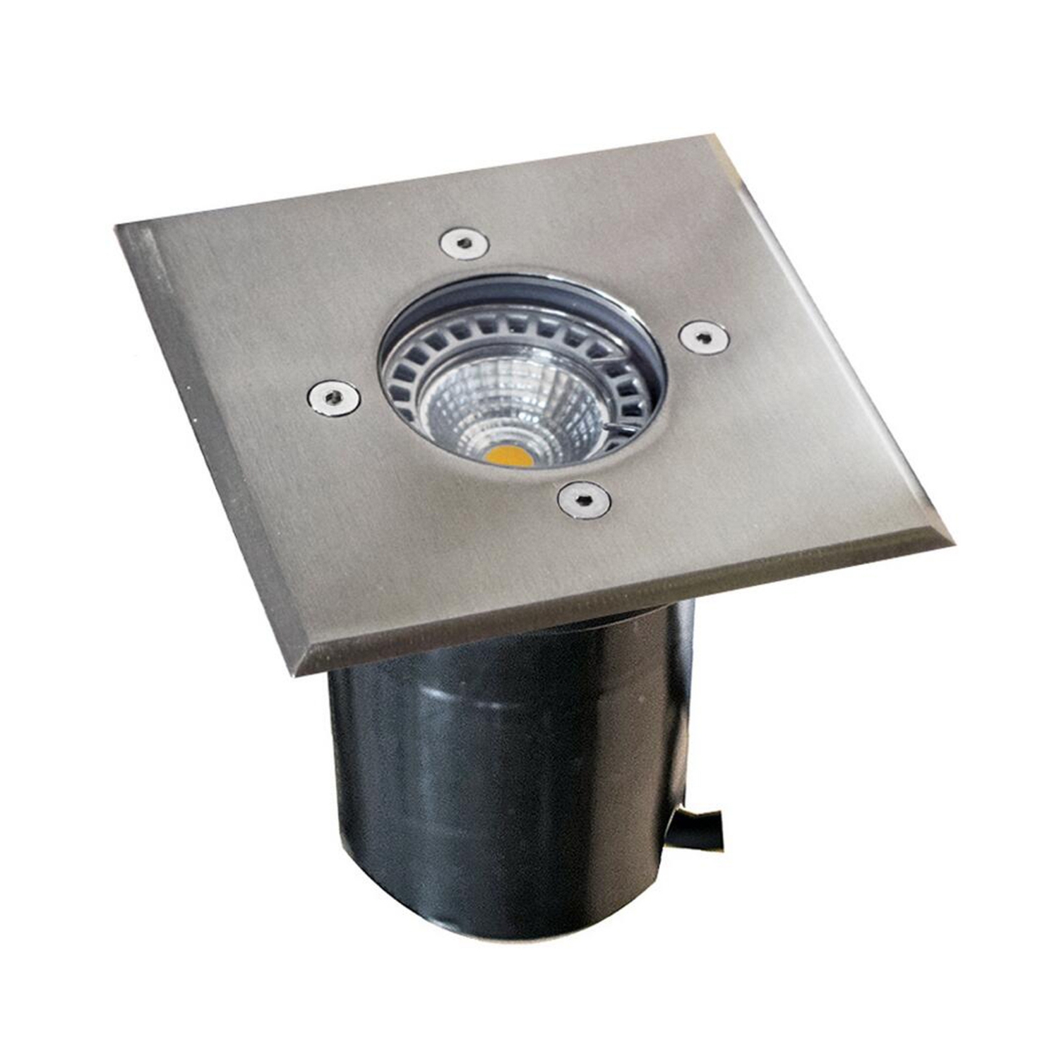 Outdoor Stainless Steel Square Inground Up Light - 240V
