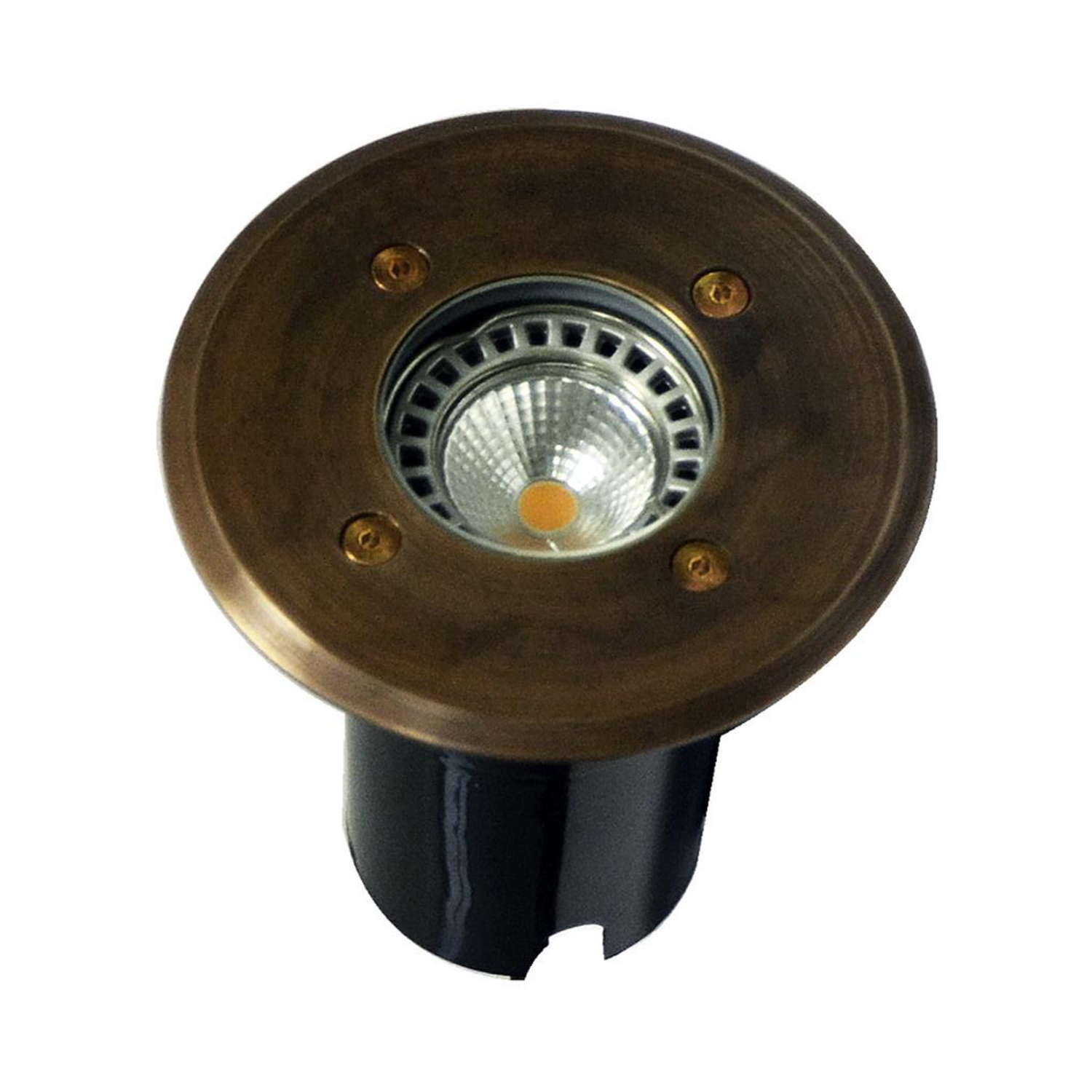 Outdoor Round Brass Inground Up Light