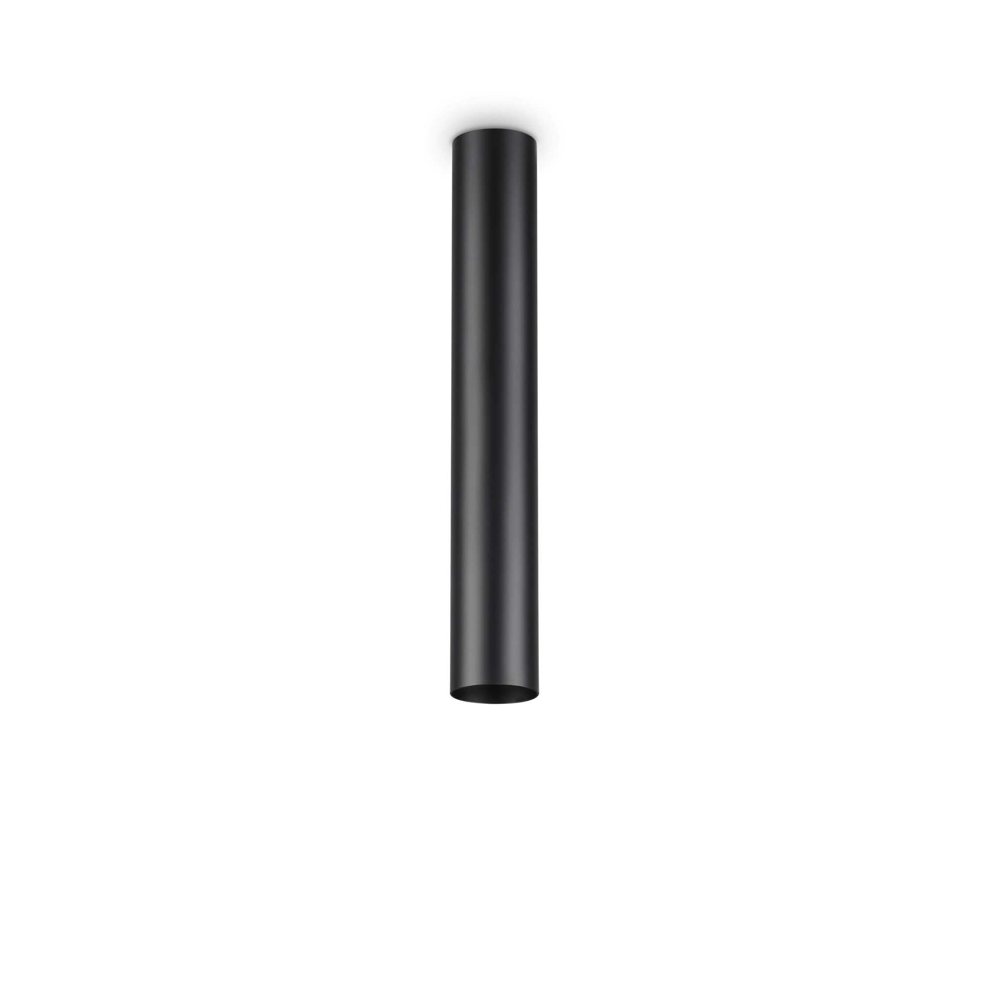 Look Black Cylinder Ceiling Light