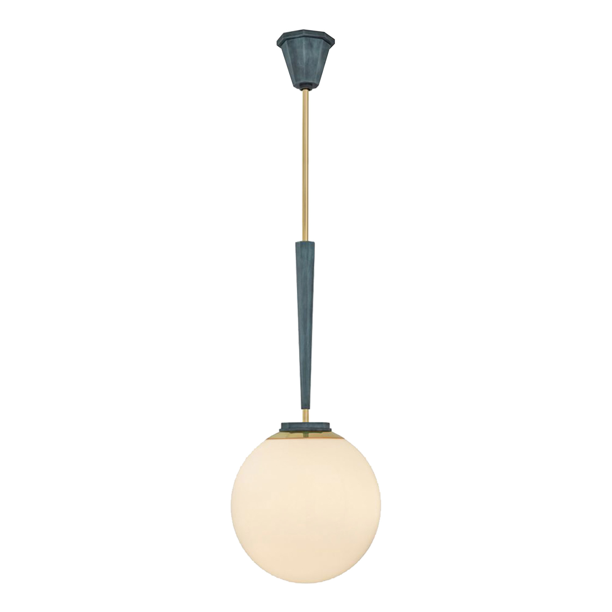 Birsley Vintage and Polished Brass Chandelier