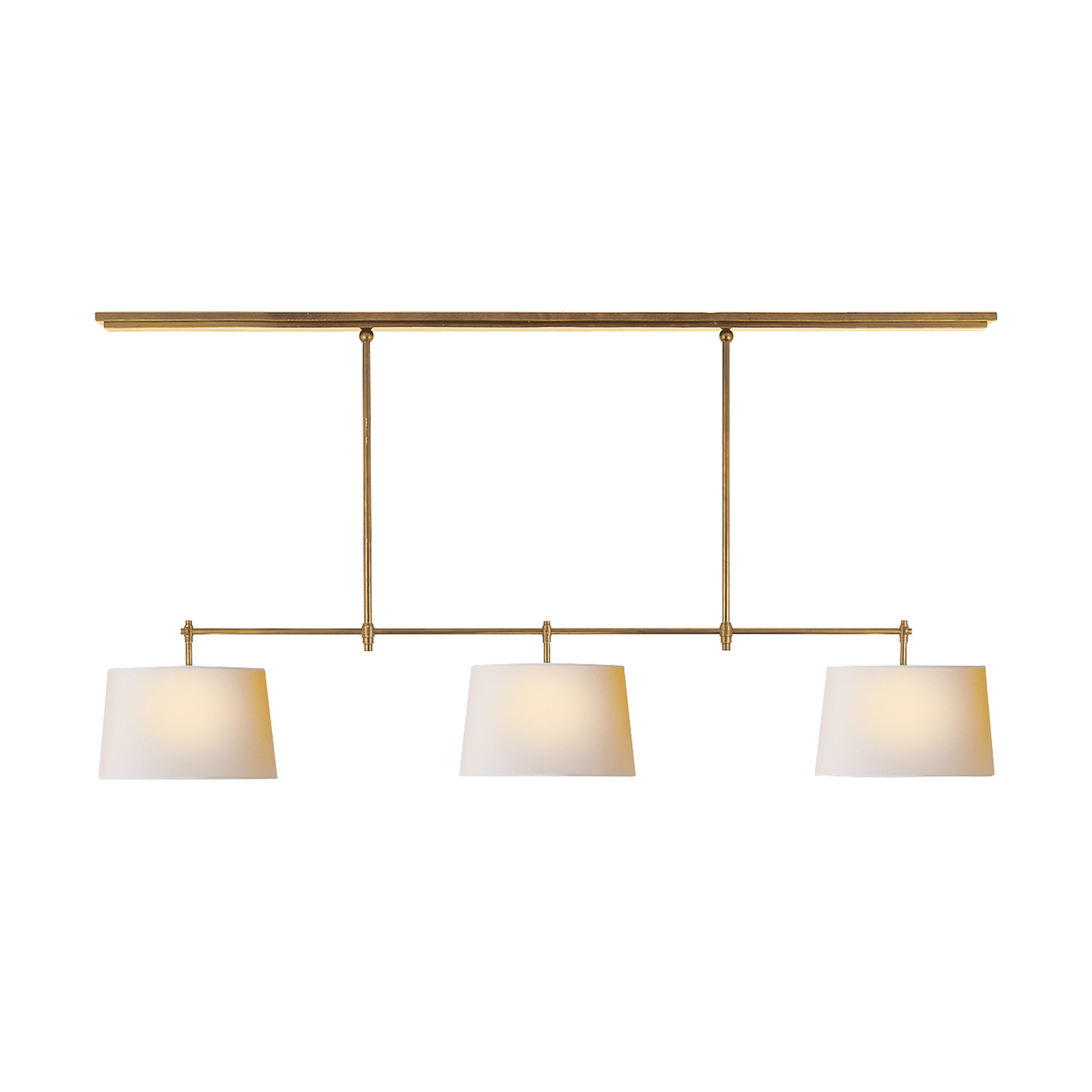 Bryant Brass Billiard Chandelier