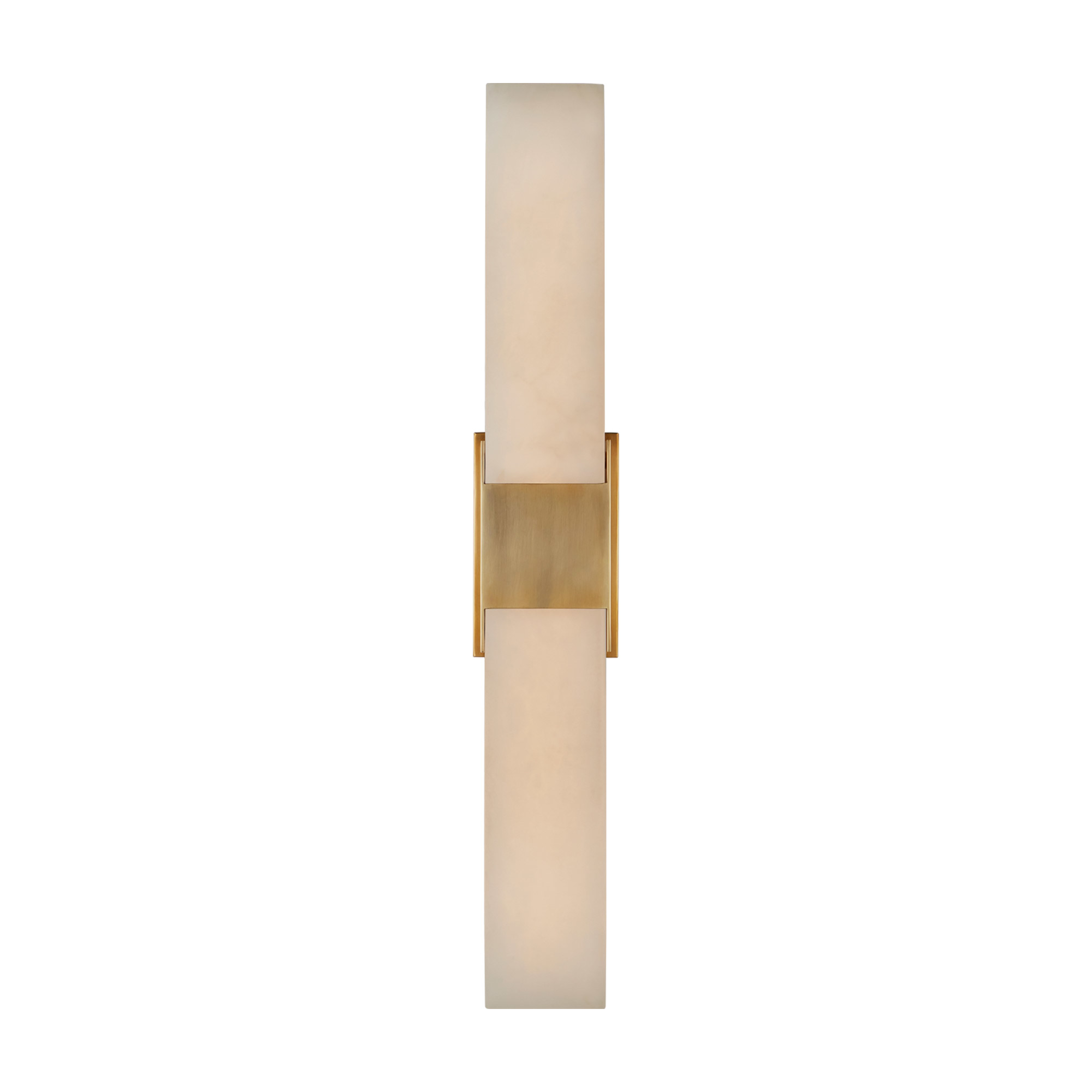 Covet Double Box Brass Wall Sconce