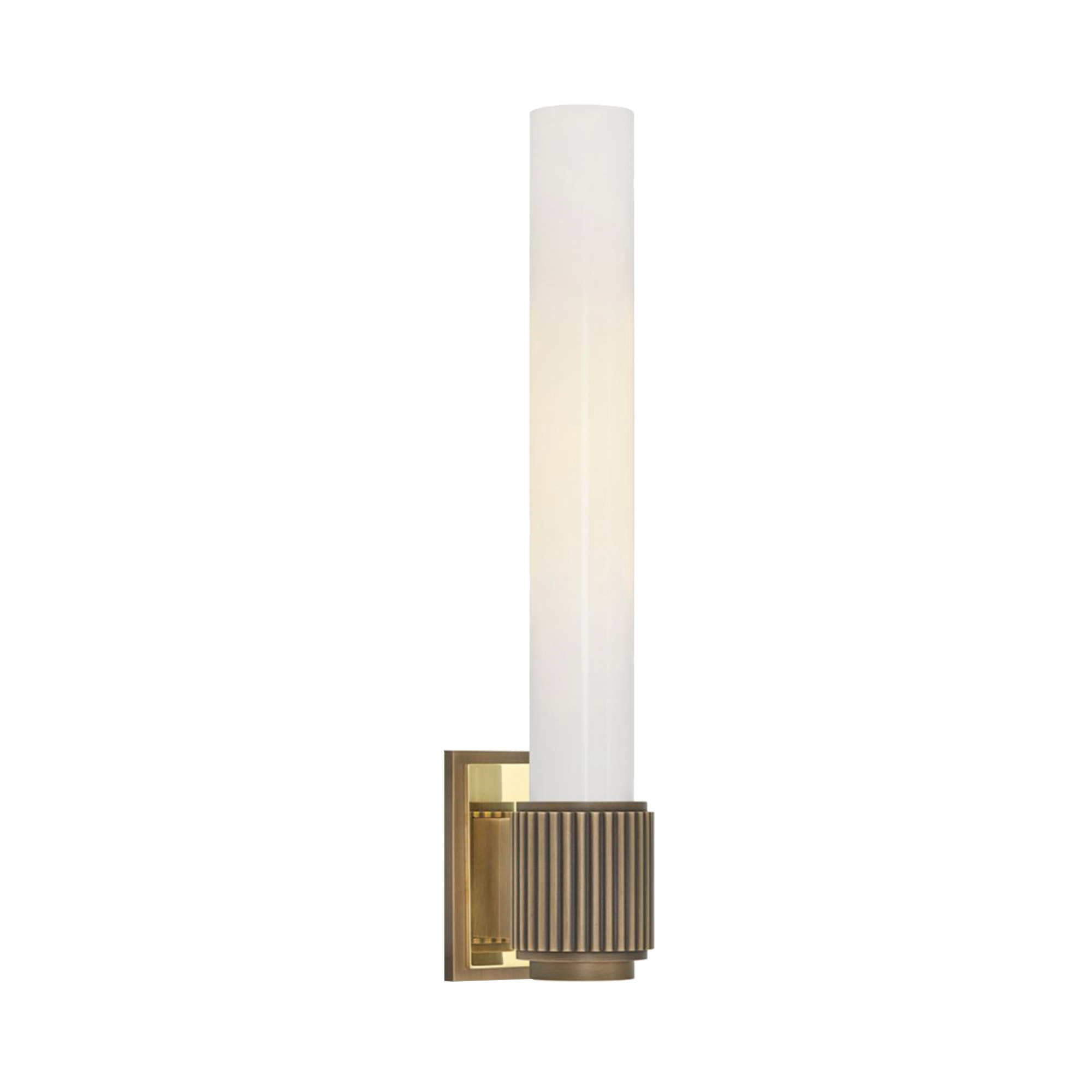 Piers Antique Brass Wall Light