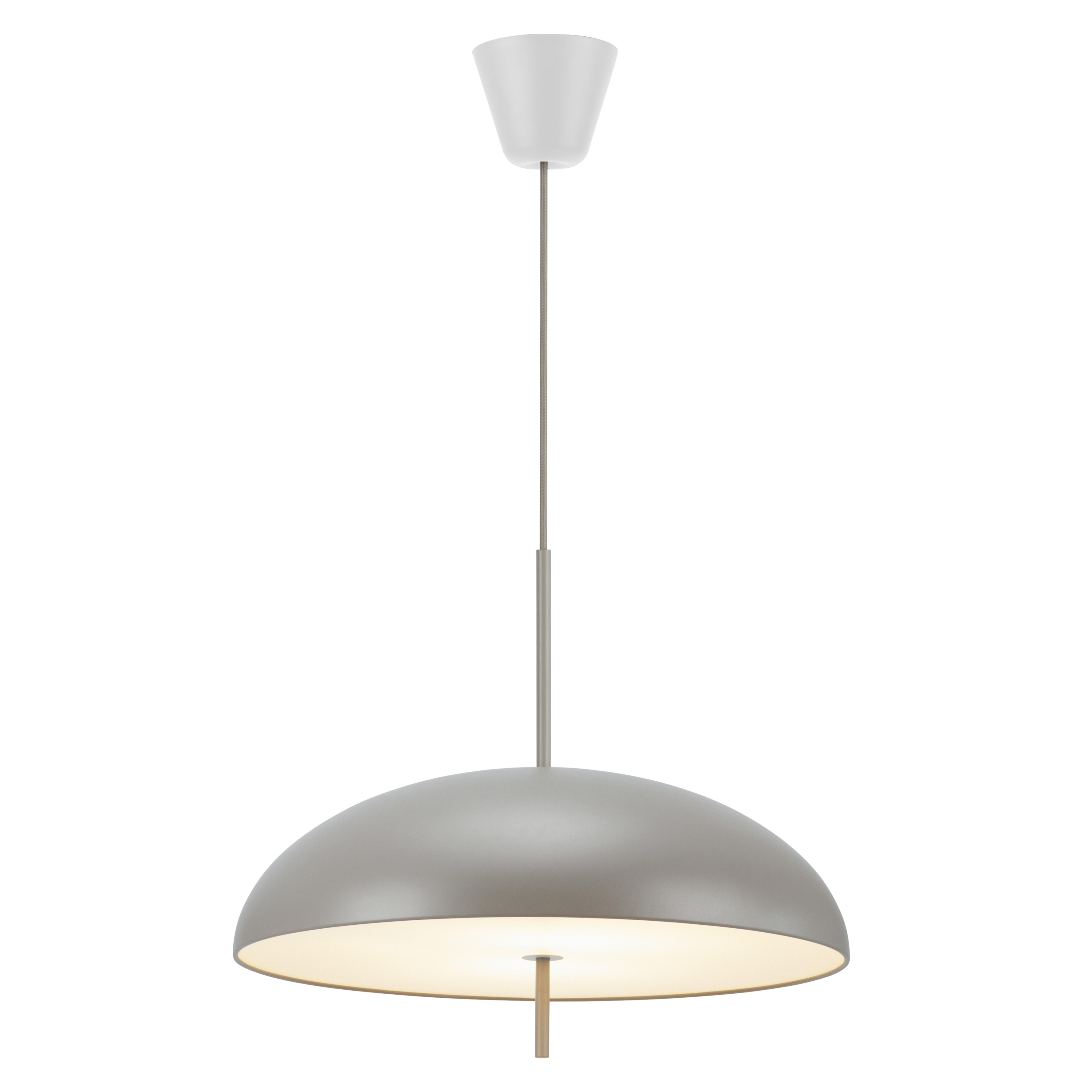 Versale Brown Dome Pendant Light