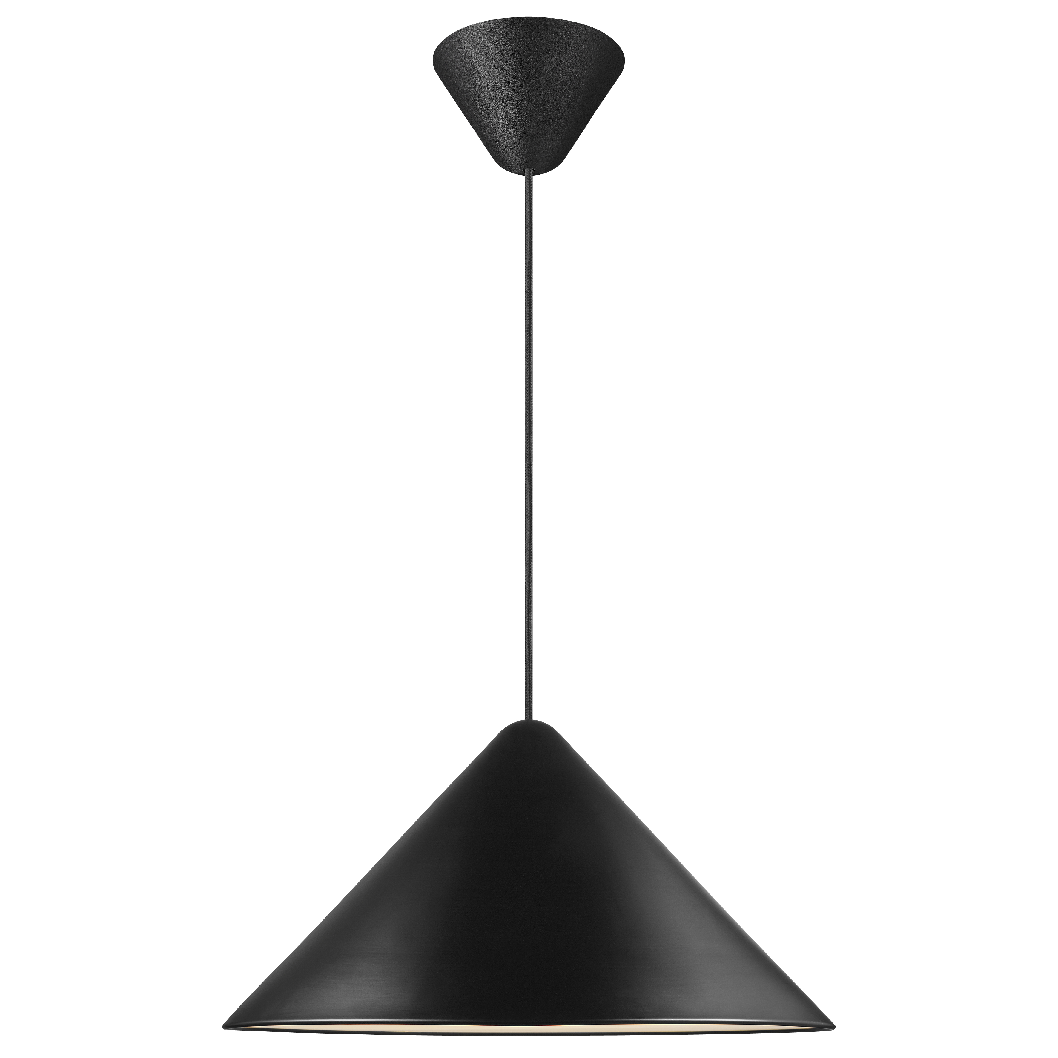 Nono Conical Black Pendant Light