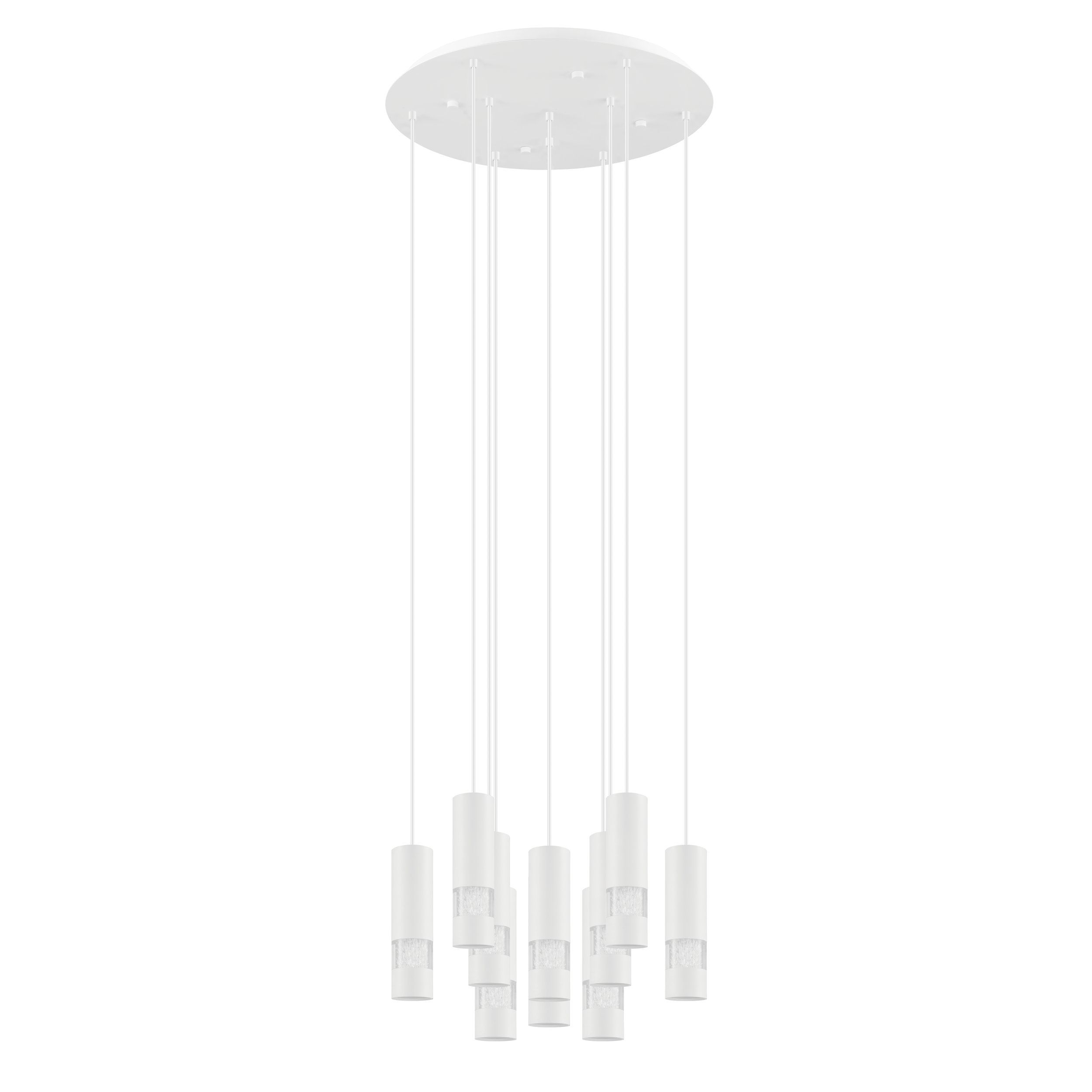 Bernabeta White Cluster LED Pendant Light