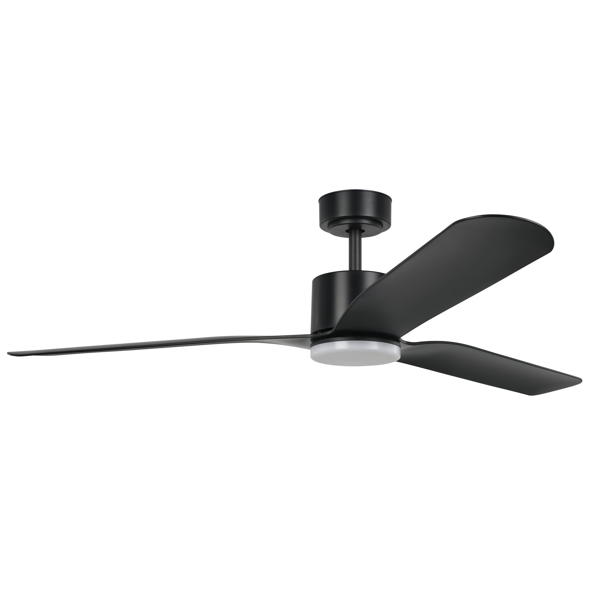 Iluka Black DC Ceiling Fan with Light