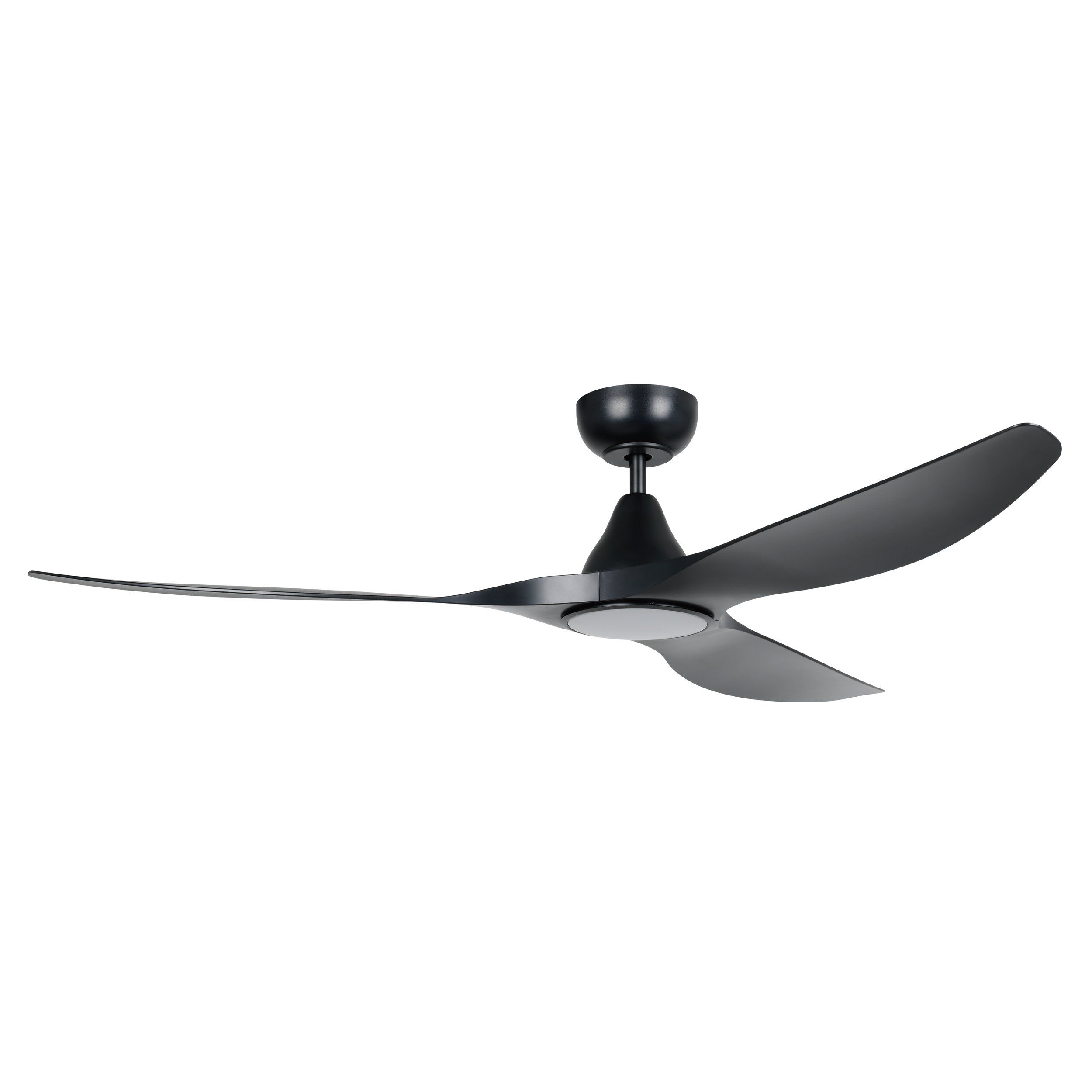 Surf Black DC Ceiling Fan with Light