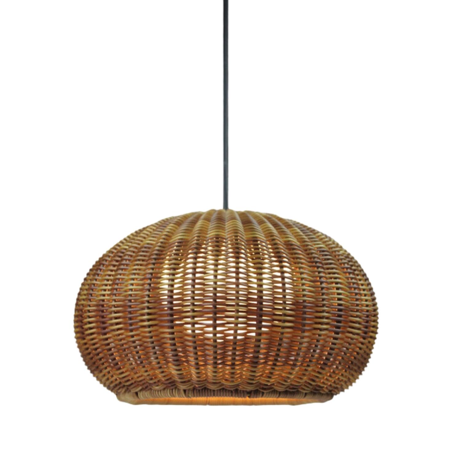 Garota Graphite Brown Outdoor Pendant