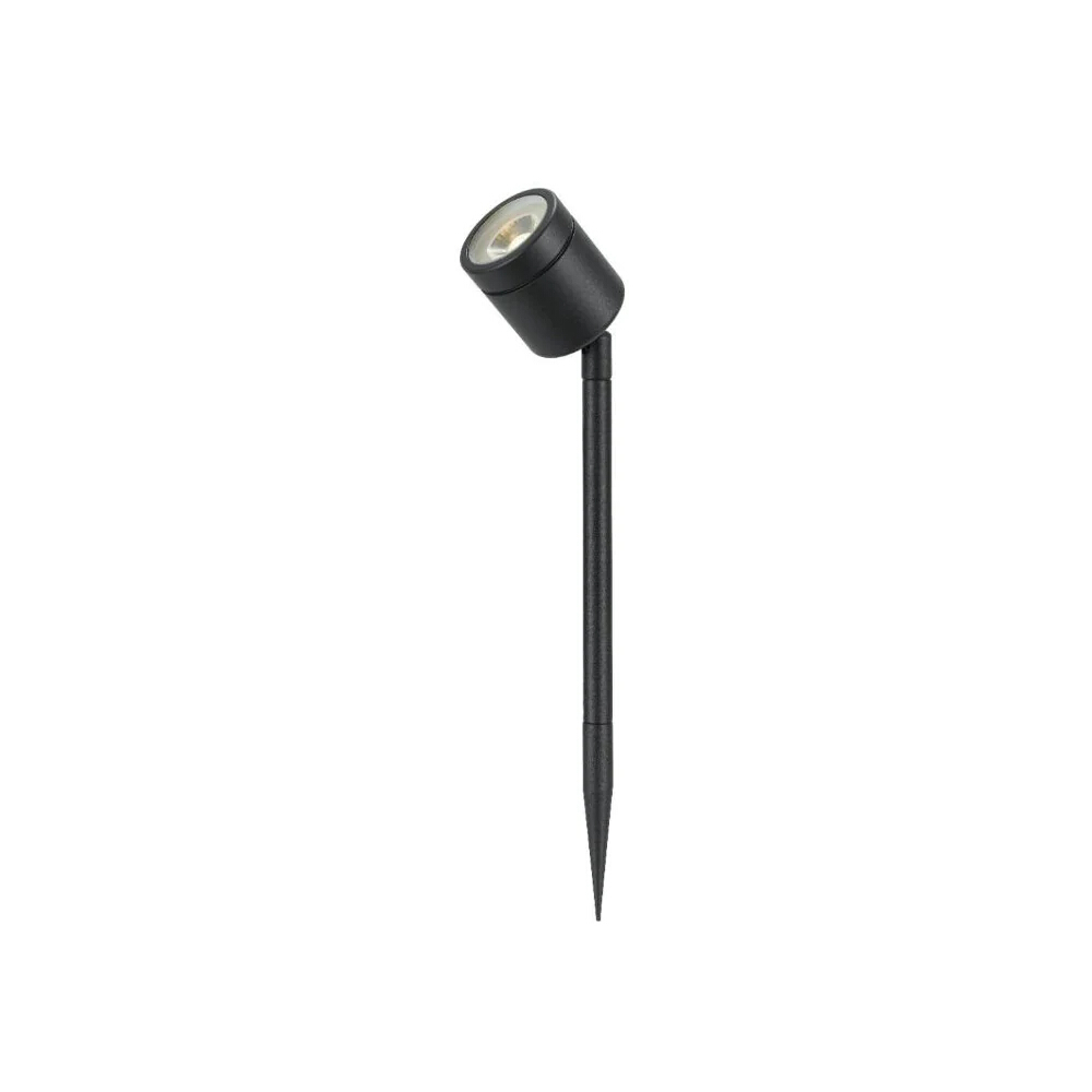 Lucio 8W Black Spike Spot Light