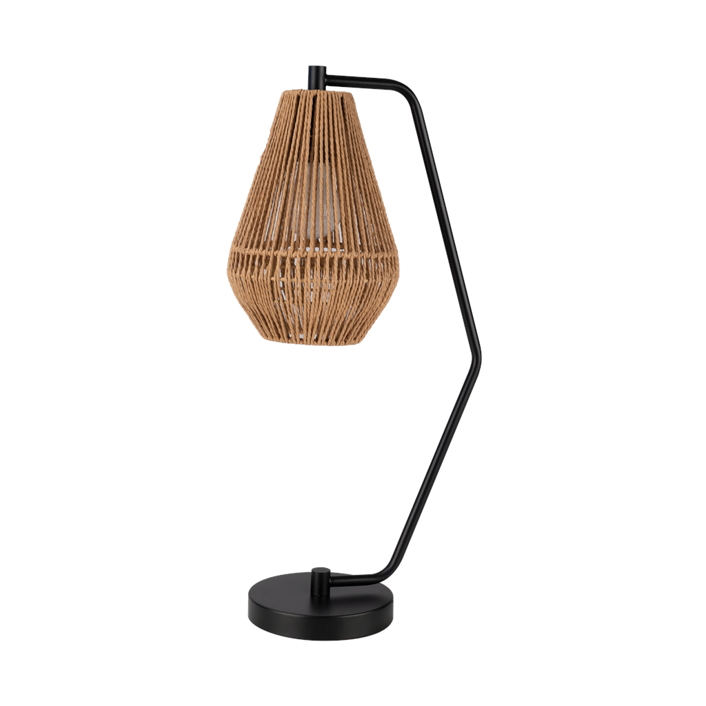 Carter Natural Paper Rope Desk Lamp