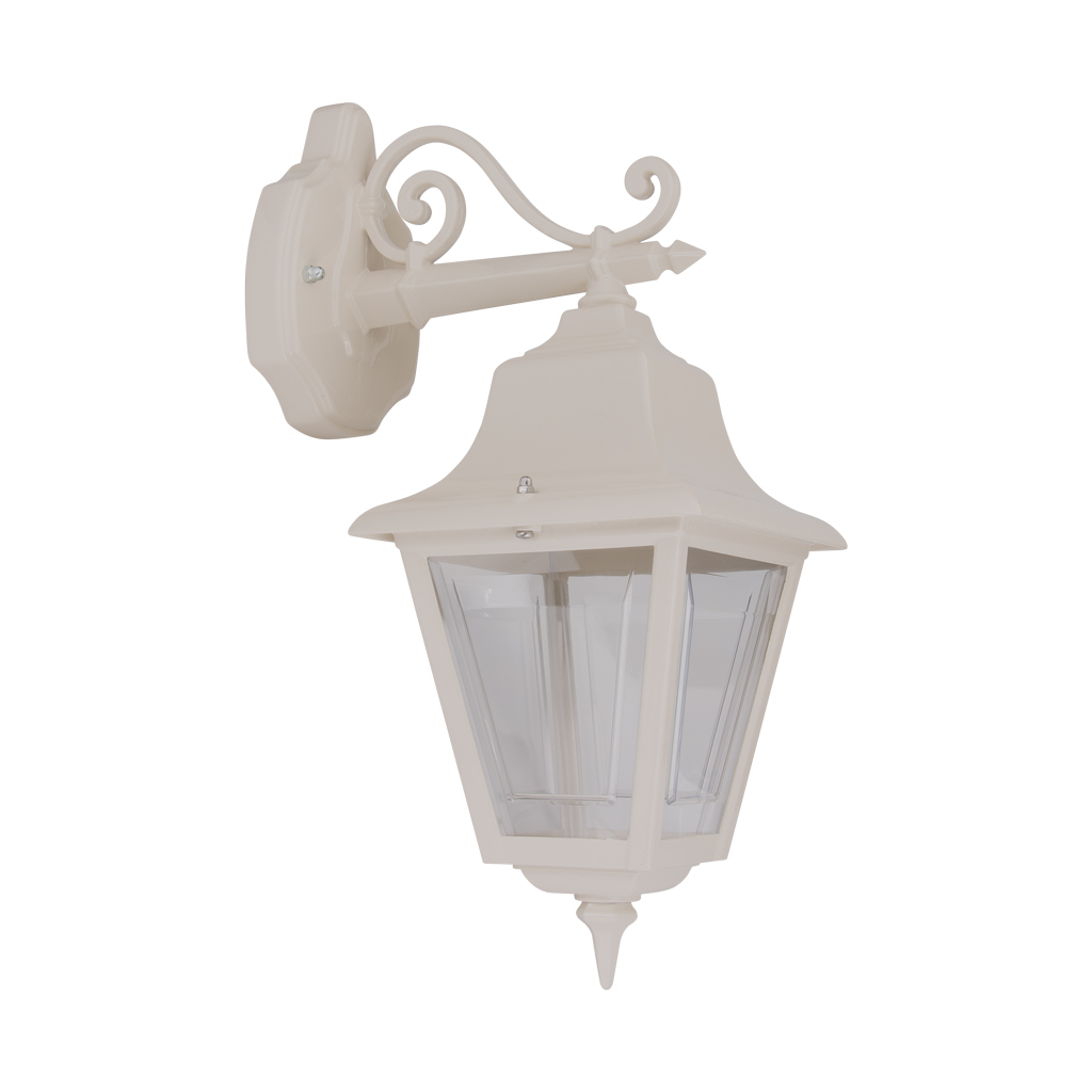Paris Straight Arm Beige Down Wall Light