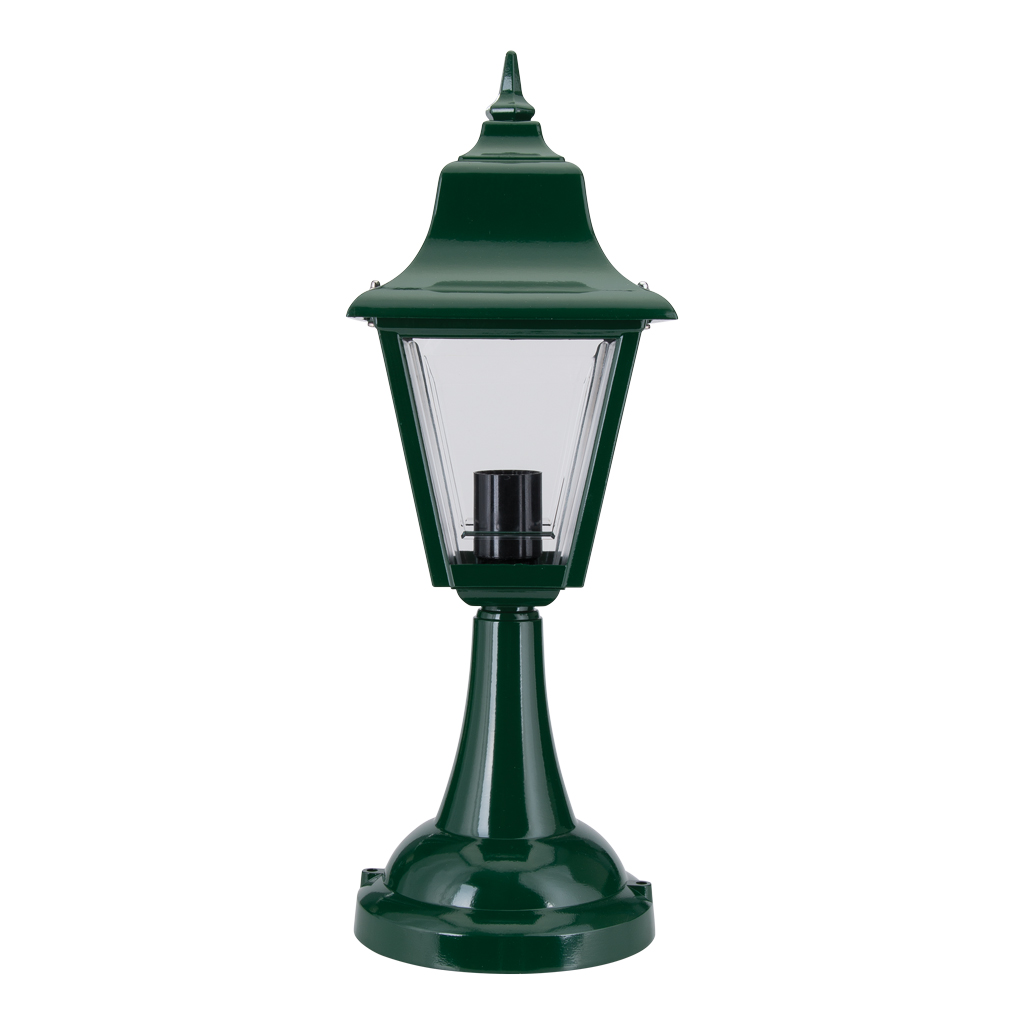 Paris Green Lantern Pillar Light