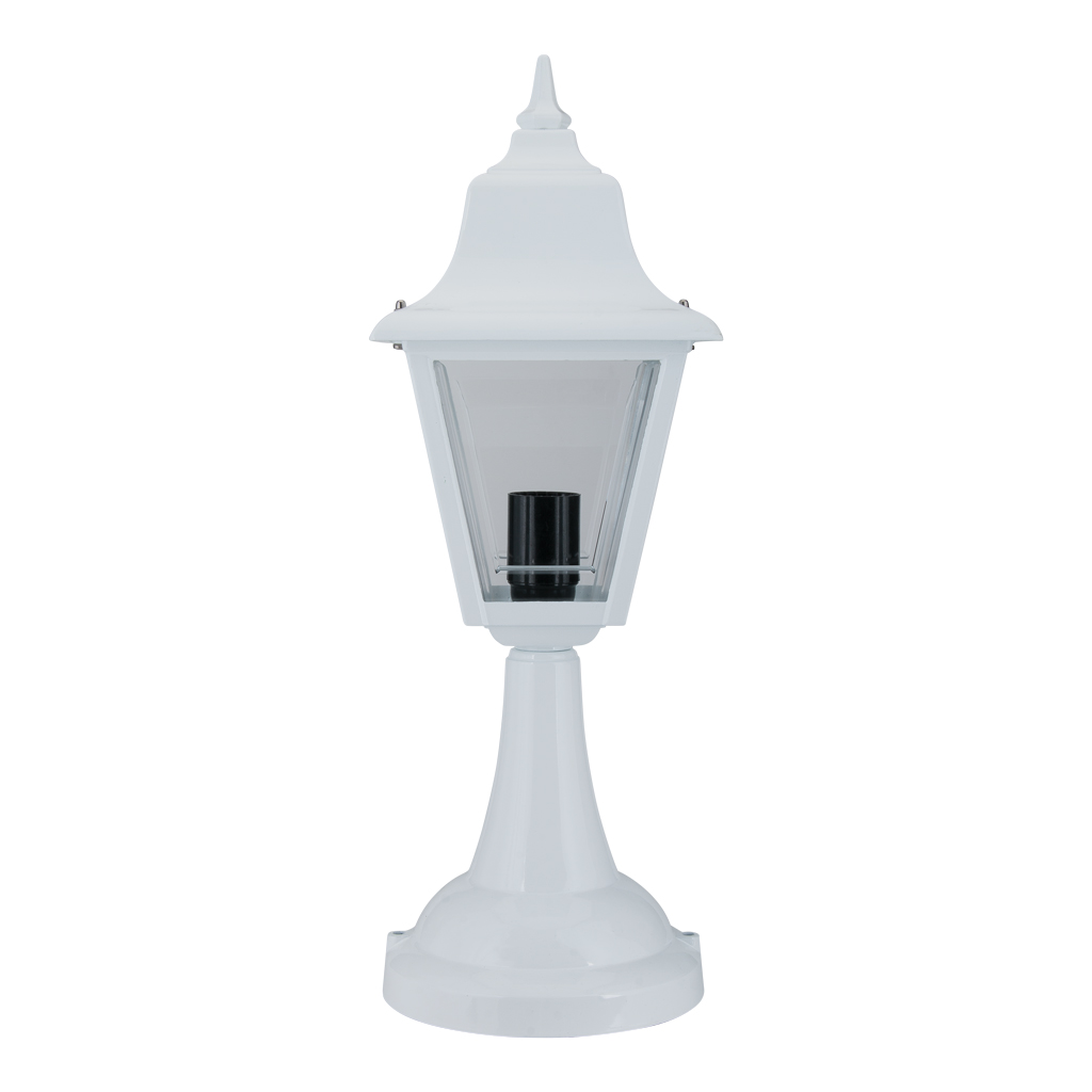Paris White Lantern Pillar Light