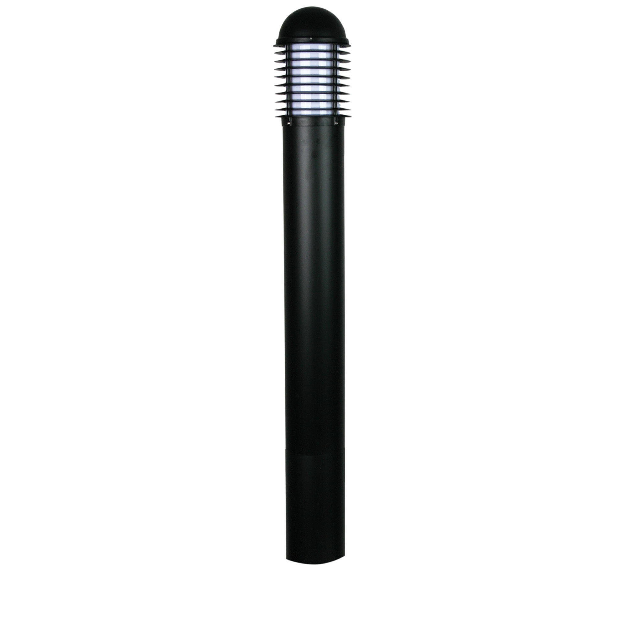 Erika In-Ground Black Bollard Light