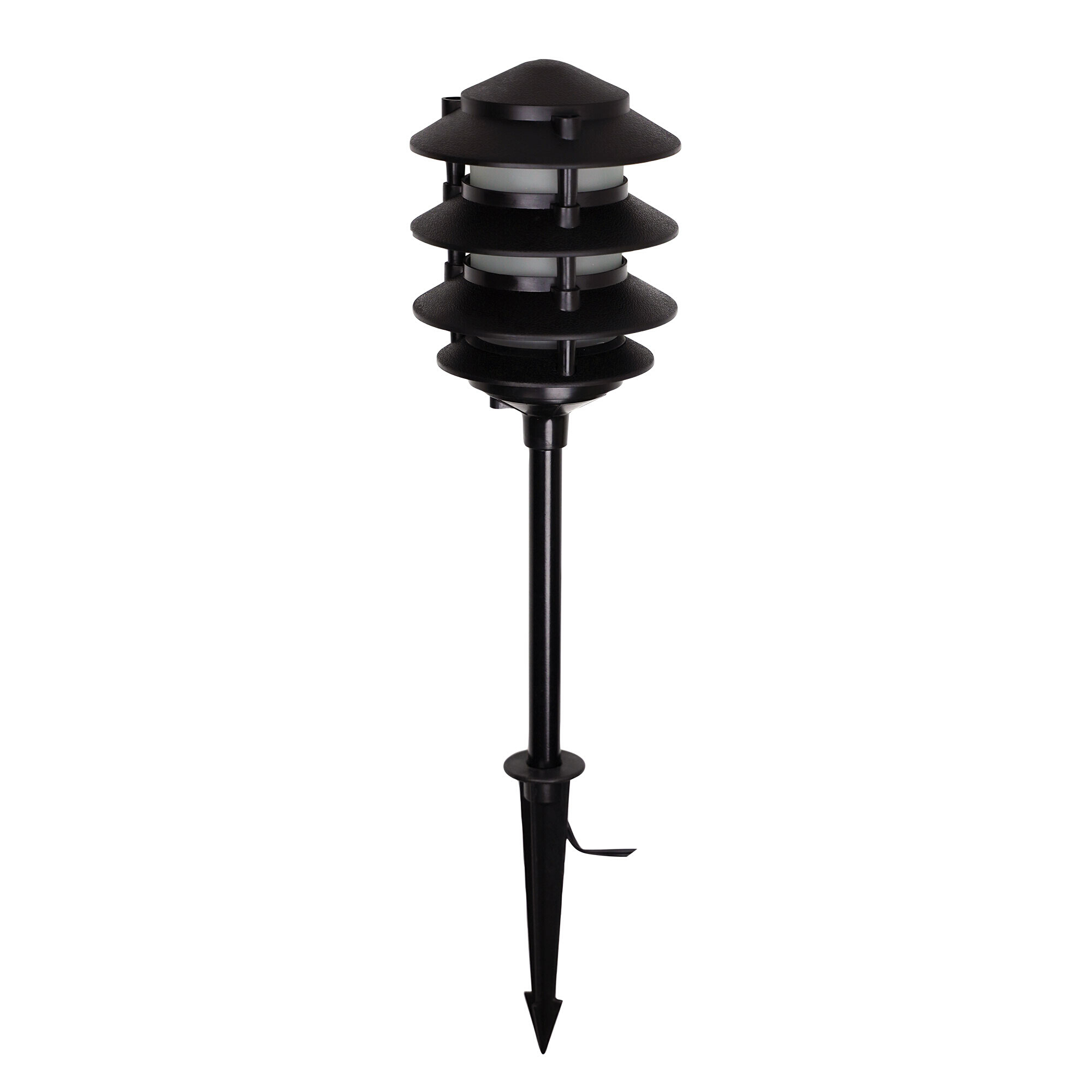 Papua Black Garden Pathway Spike Light