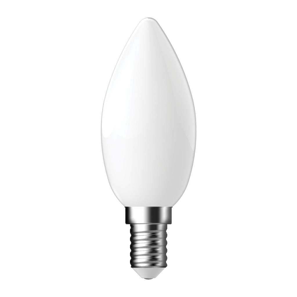 4.8W Candle Frosted Warm White E14 C35 LED Bulb