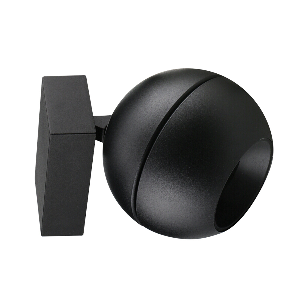 Moon Black Modern Spot Wall Light