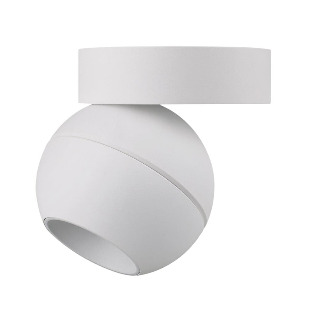 Moon White Modern Mounted Spot Ceiling Light