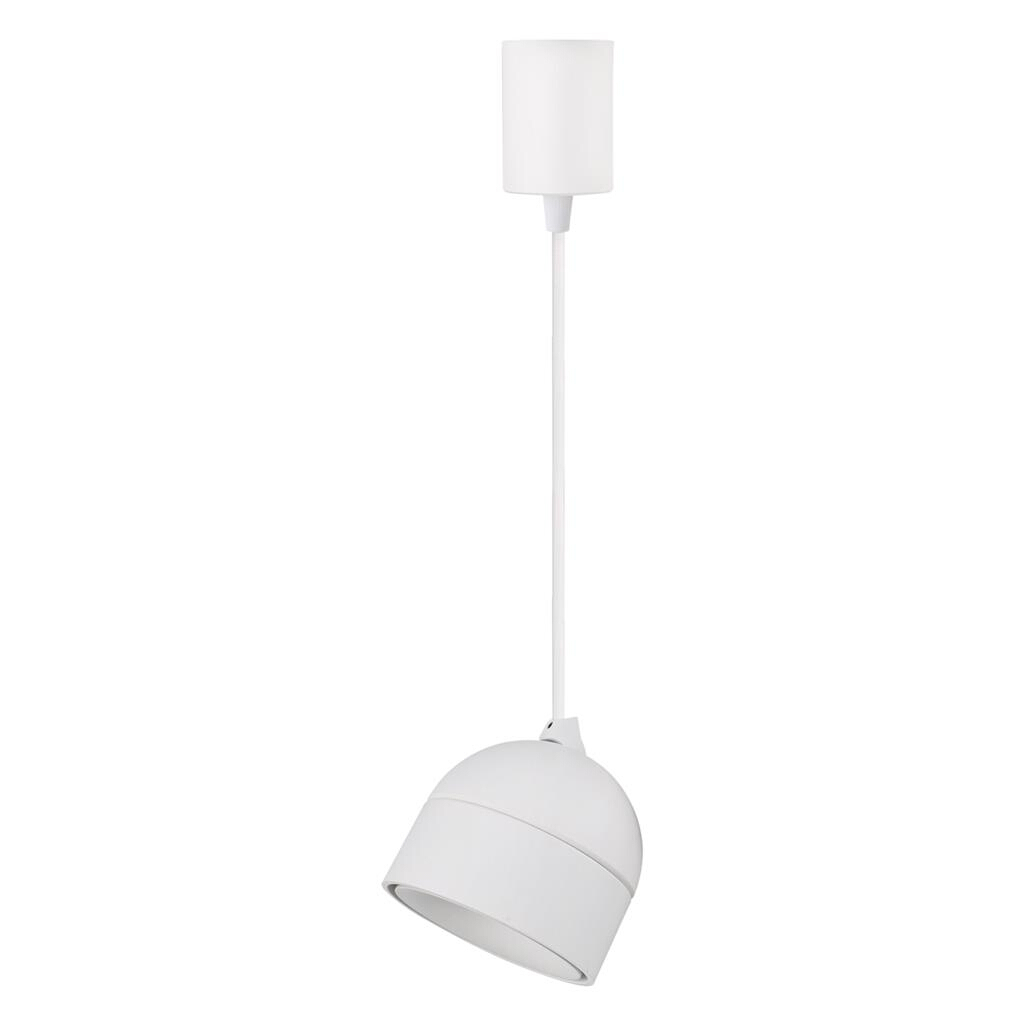 Moon White Modern Tube Pendant